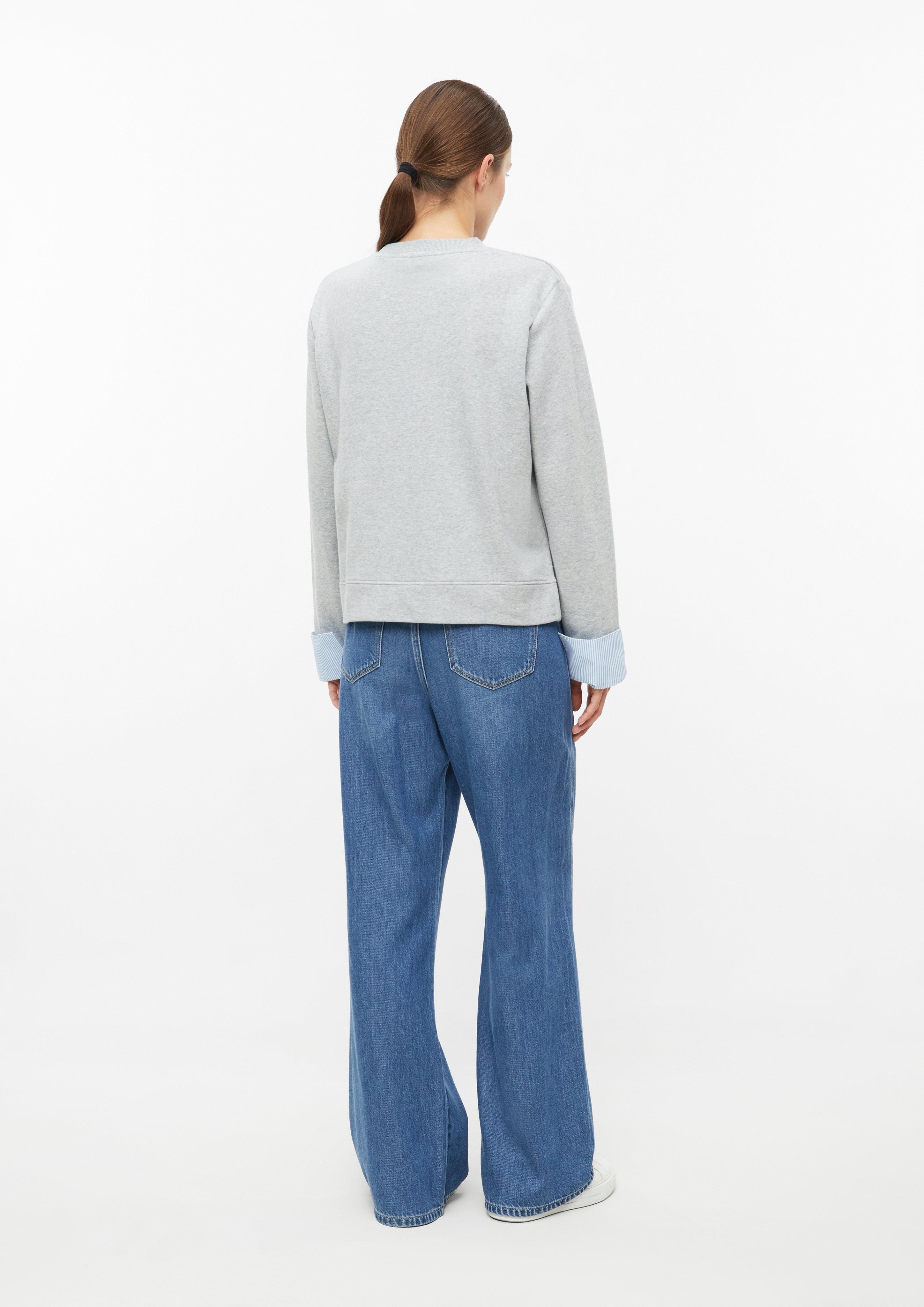 Women Sweatshirt in grey by s.Oliver