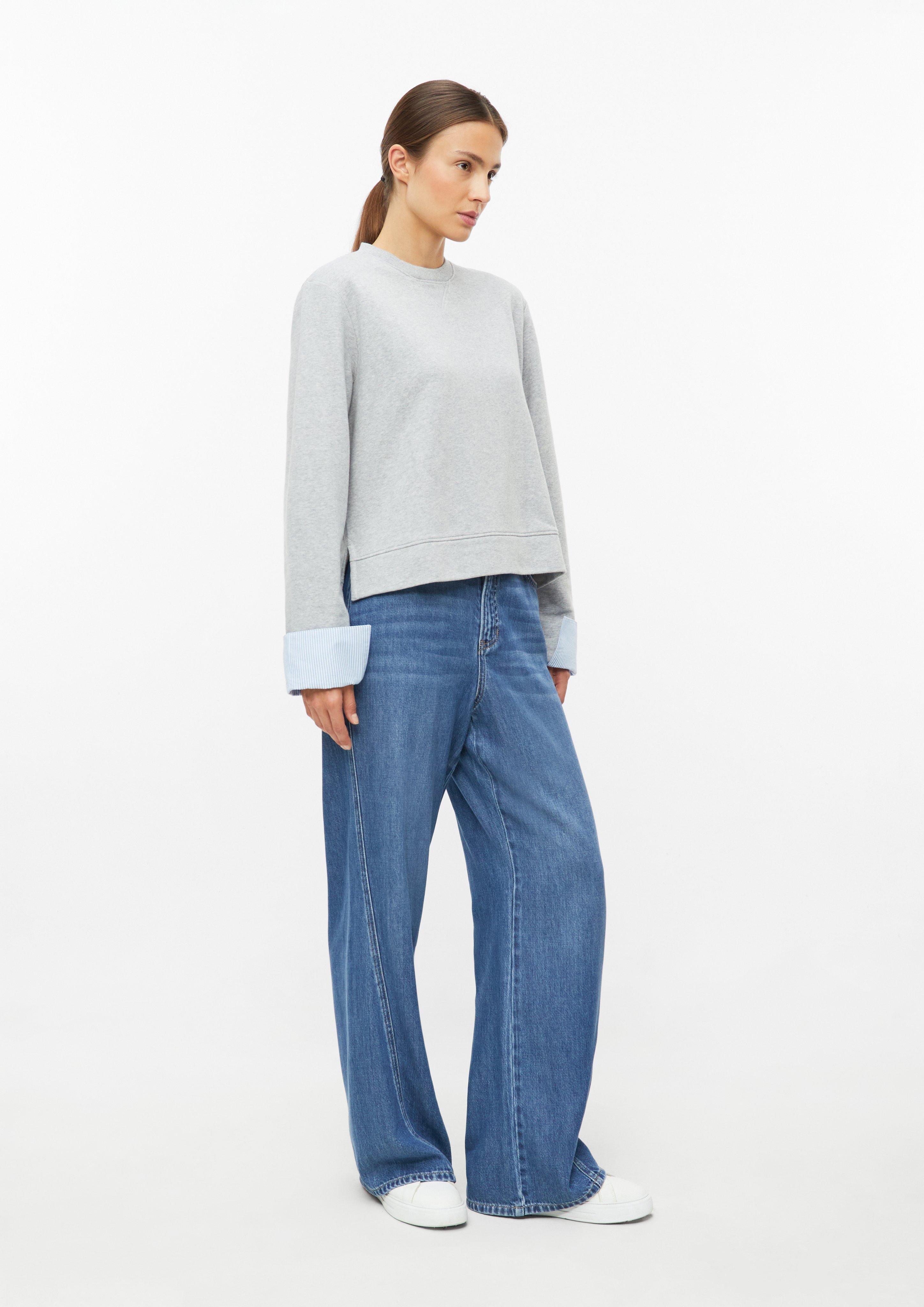 Women Sweatshirt in grey by s.Oliver
