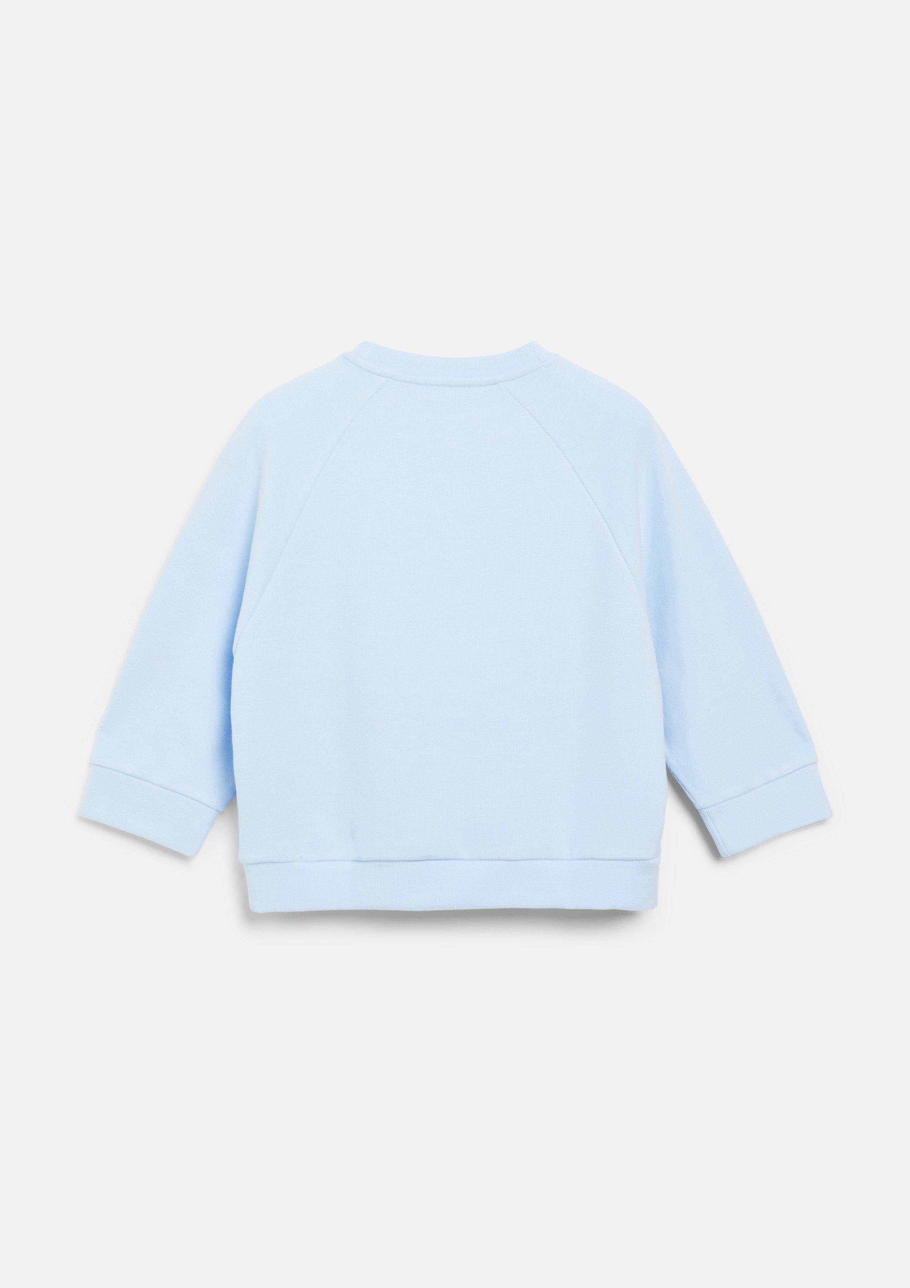 Femmes Sweat-shirt doux à manches 3/4 en bleu de s.Oliver