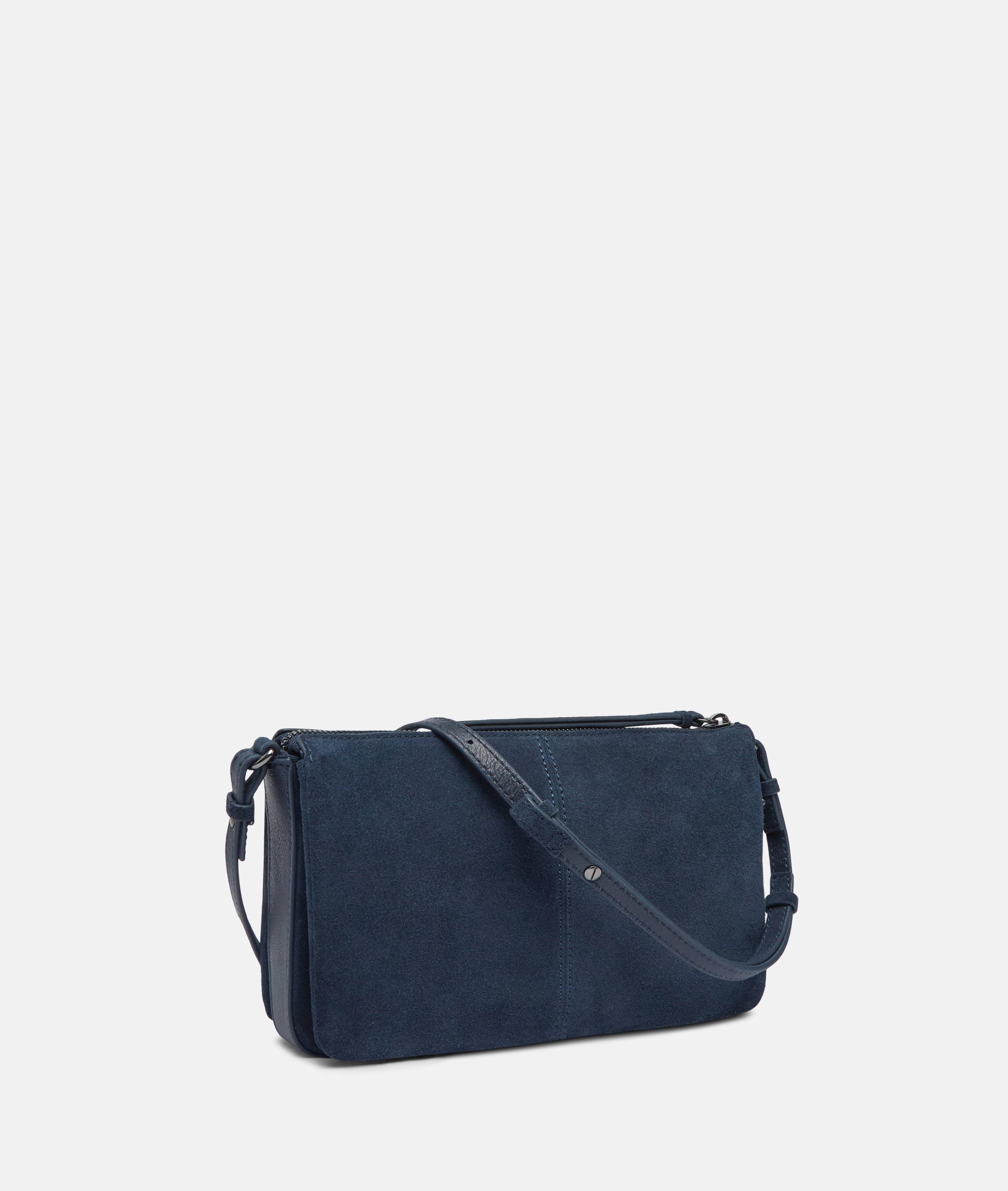 Nina tas S in blauw, beige & bruin