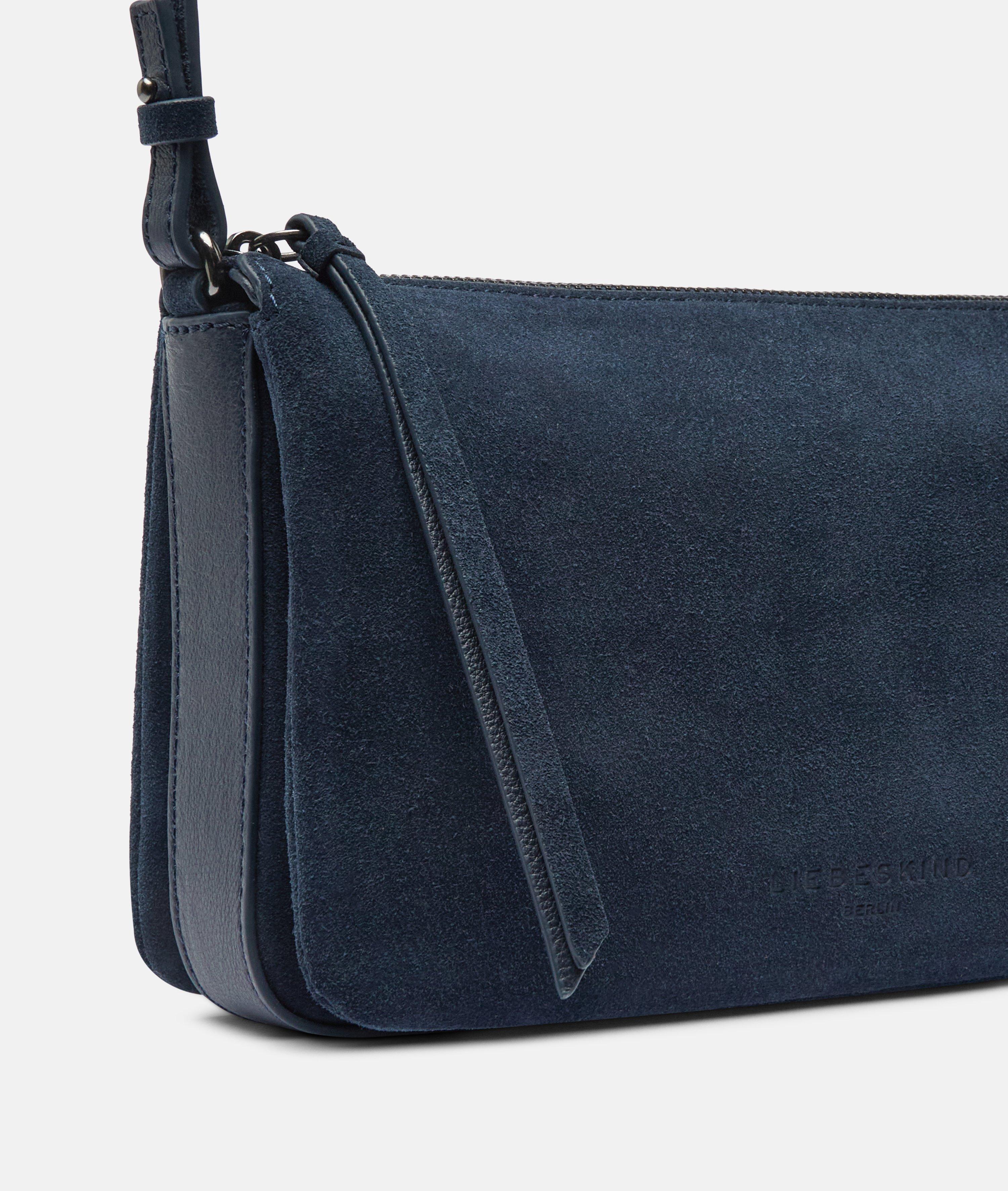 Nina tas S in blauw, beige & bruin
