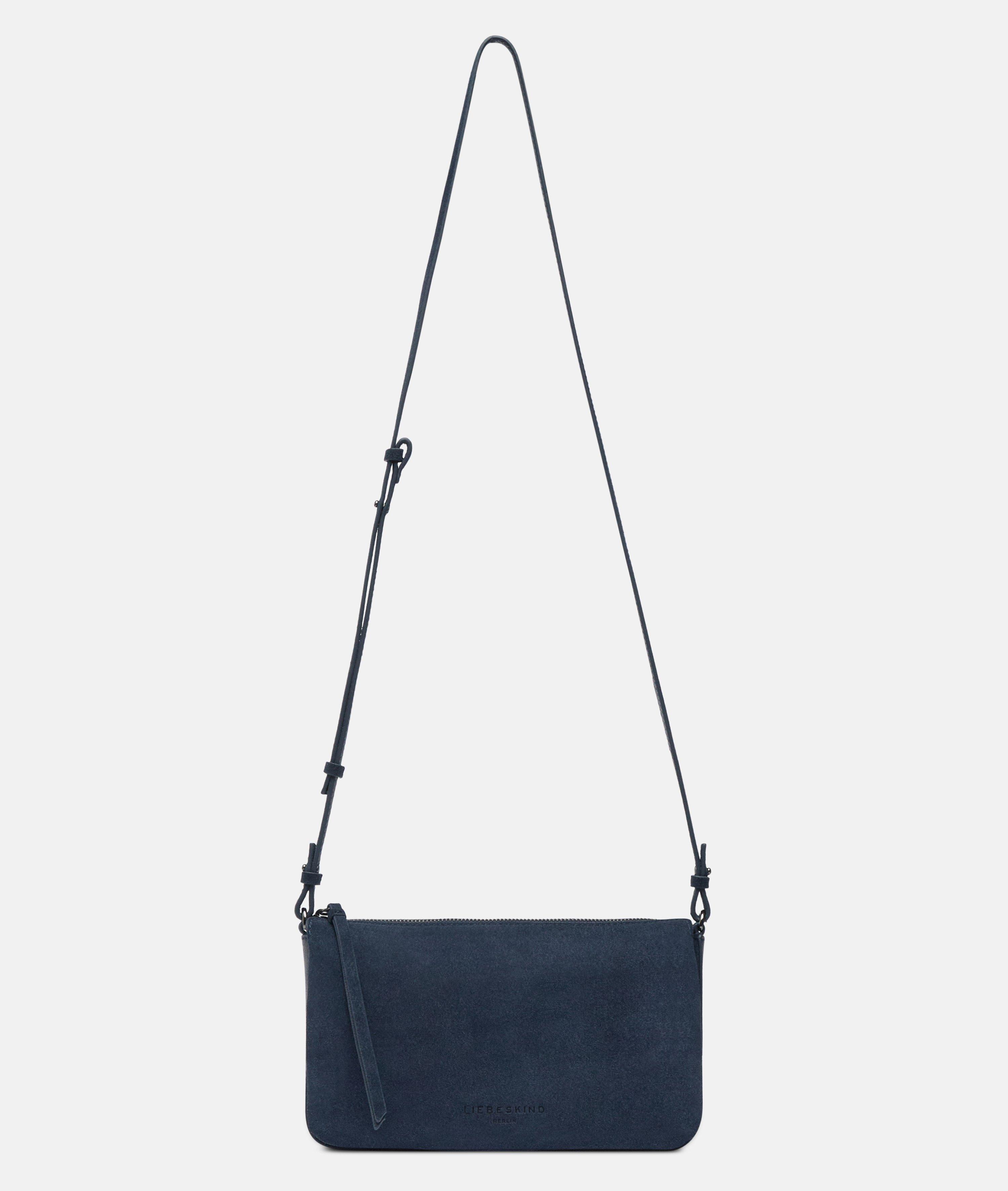Nina tas S in blauw, beige & bruin