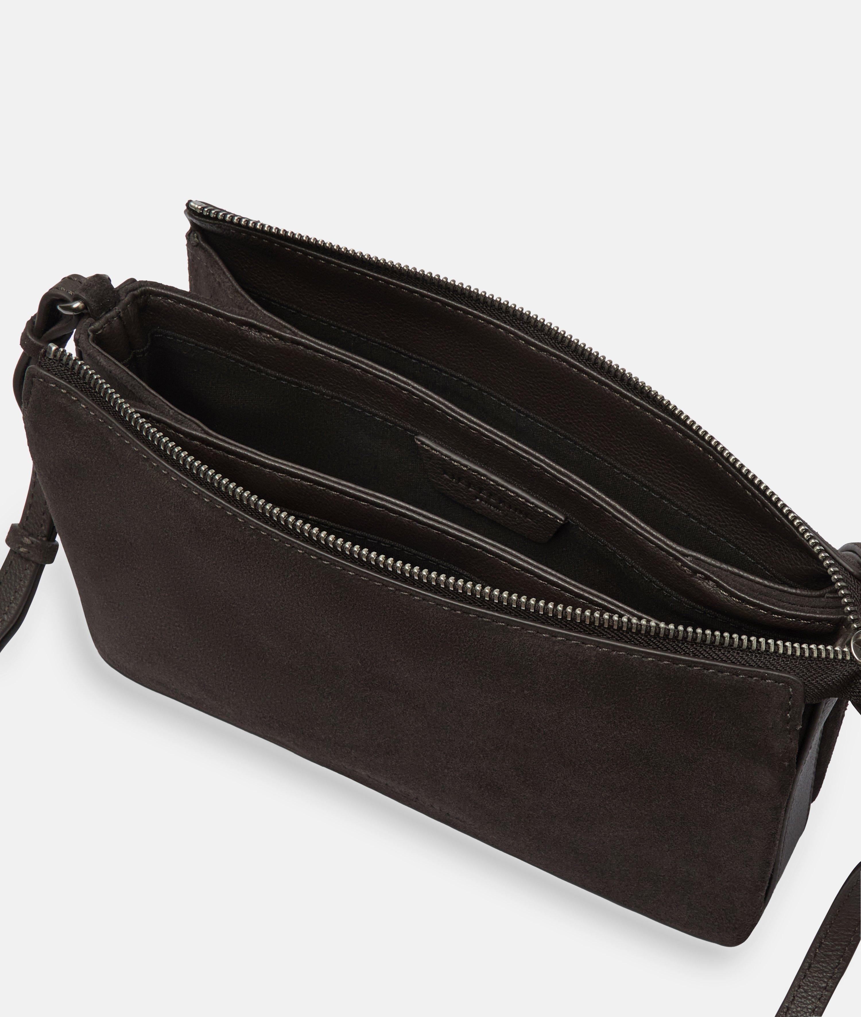 Nina tas S in bruin, blauw & beige