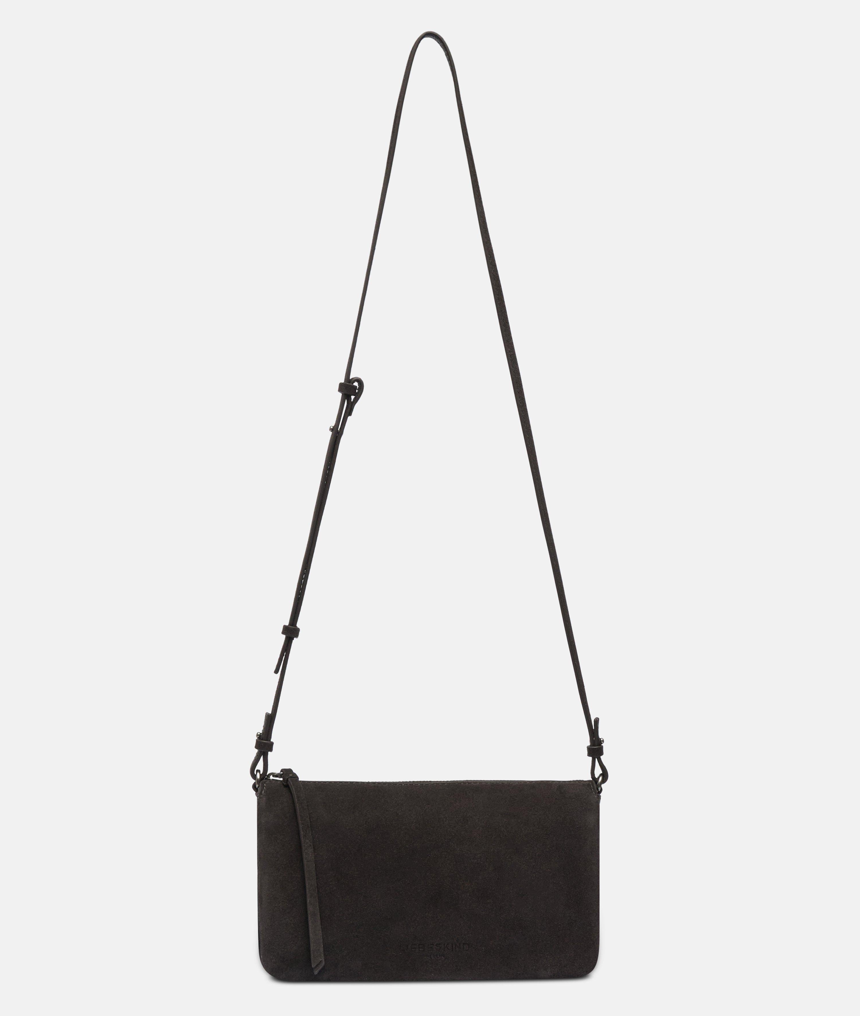 Nina tas S in bruin, blauw & beige