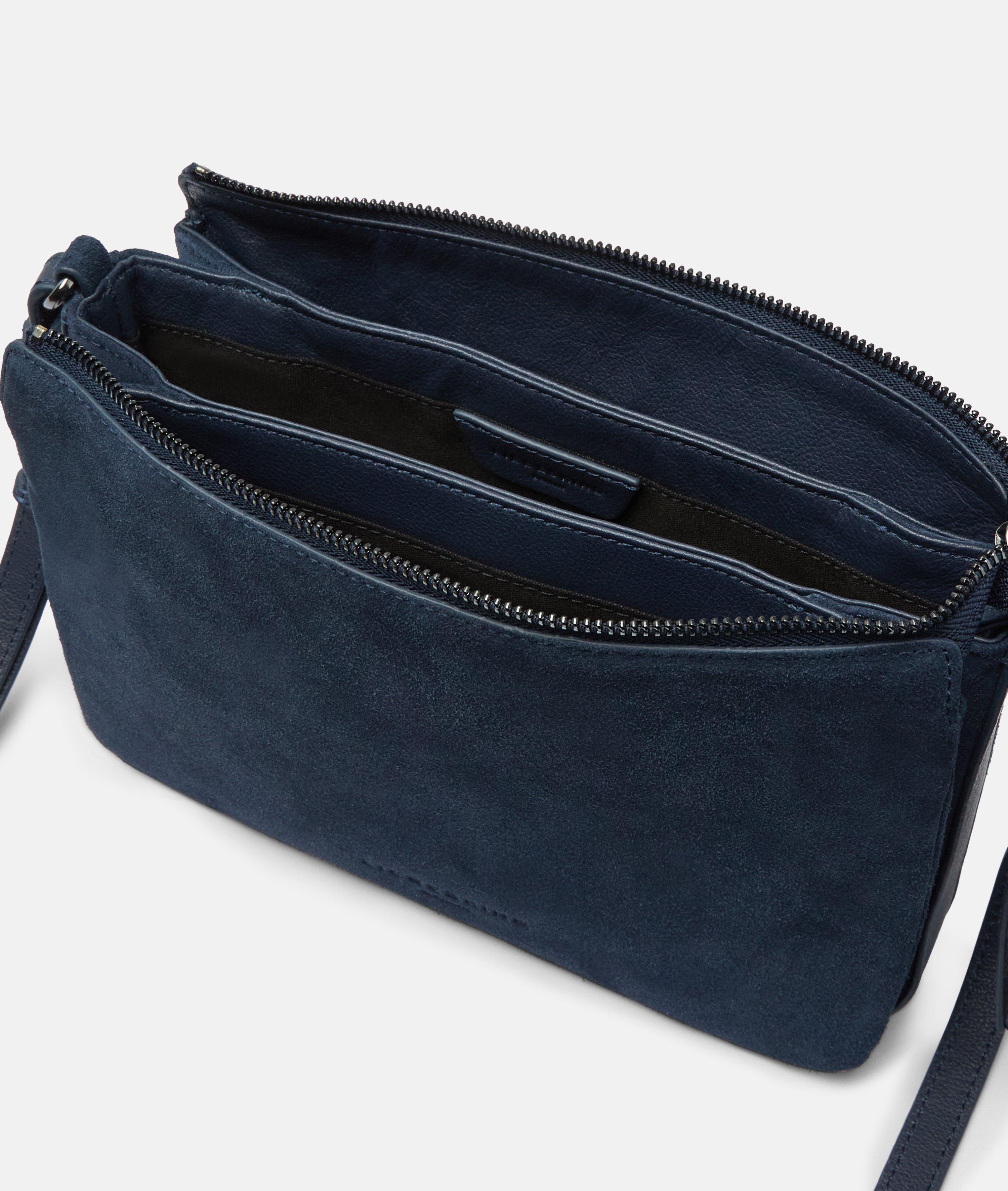 Nina Kruisband M in blauw, bruin & beige