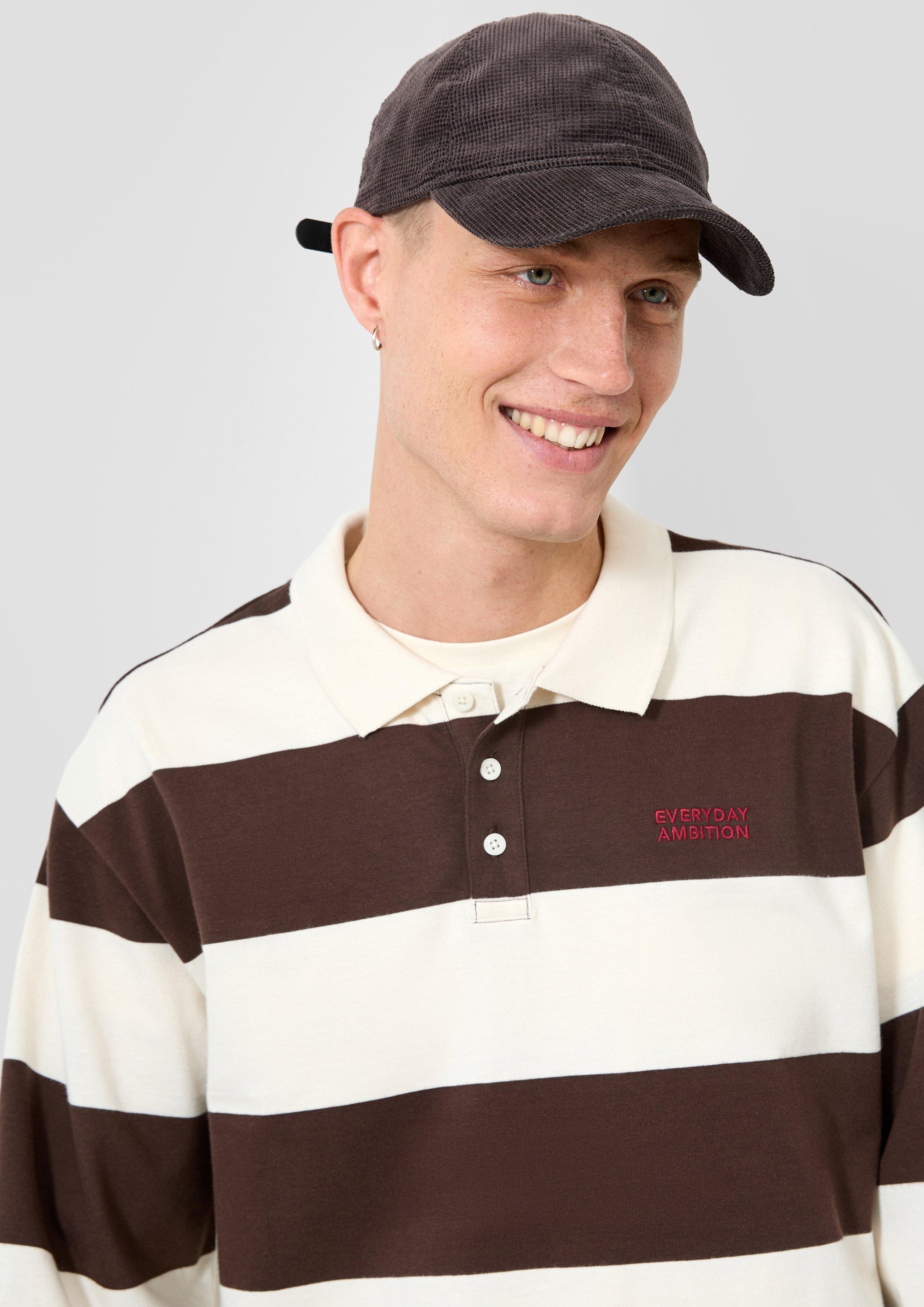 Hommes Polo en crème de QS