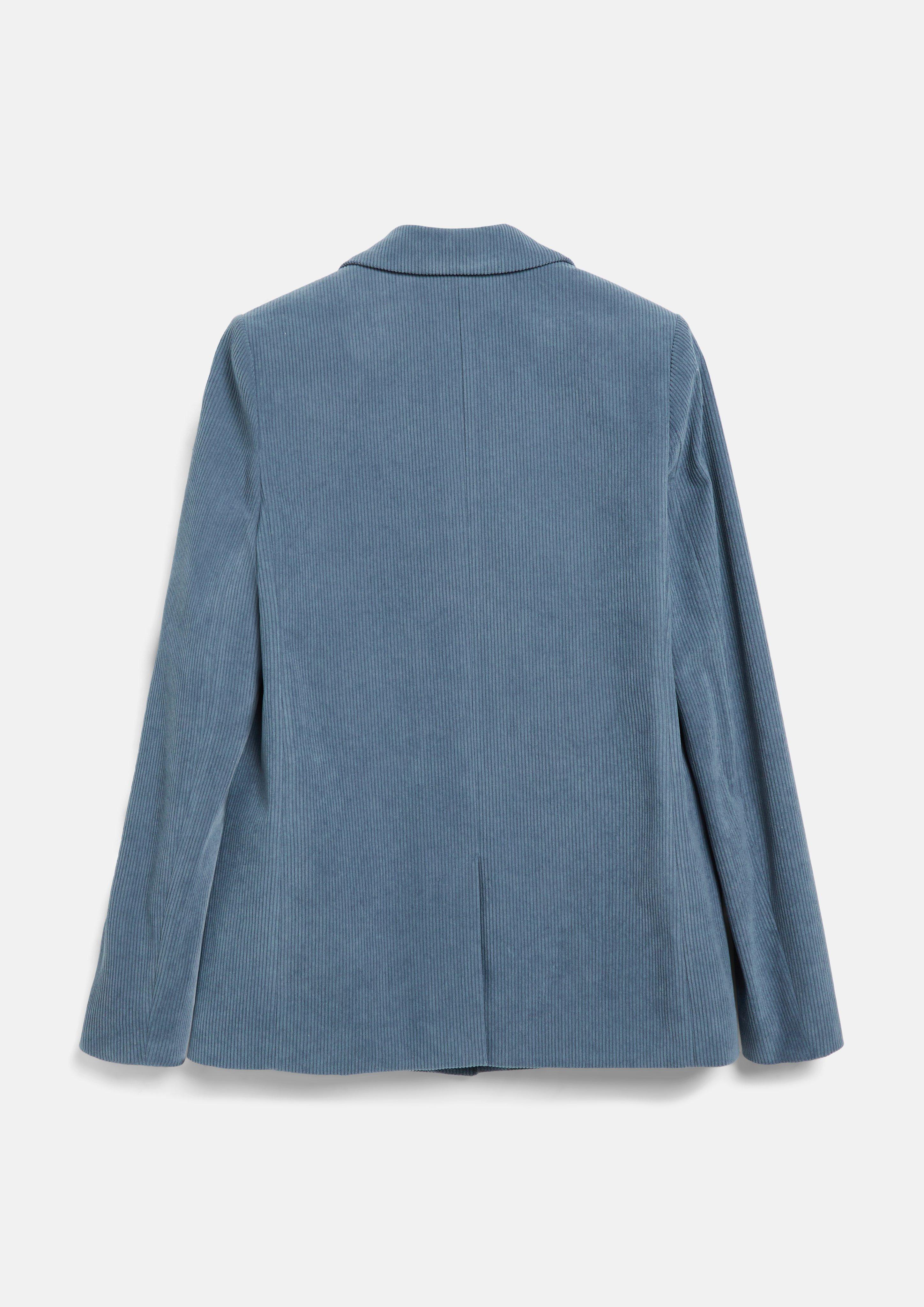 Damen Cord-Blazer in blau von s.Oliver BLACK LABEL