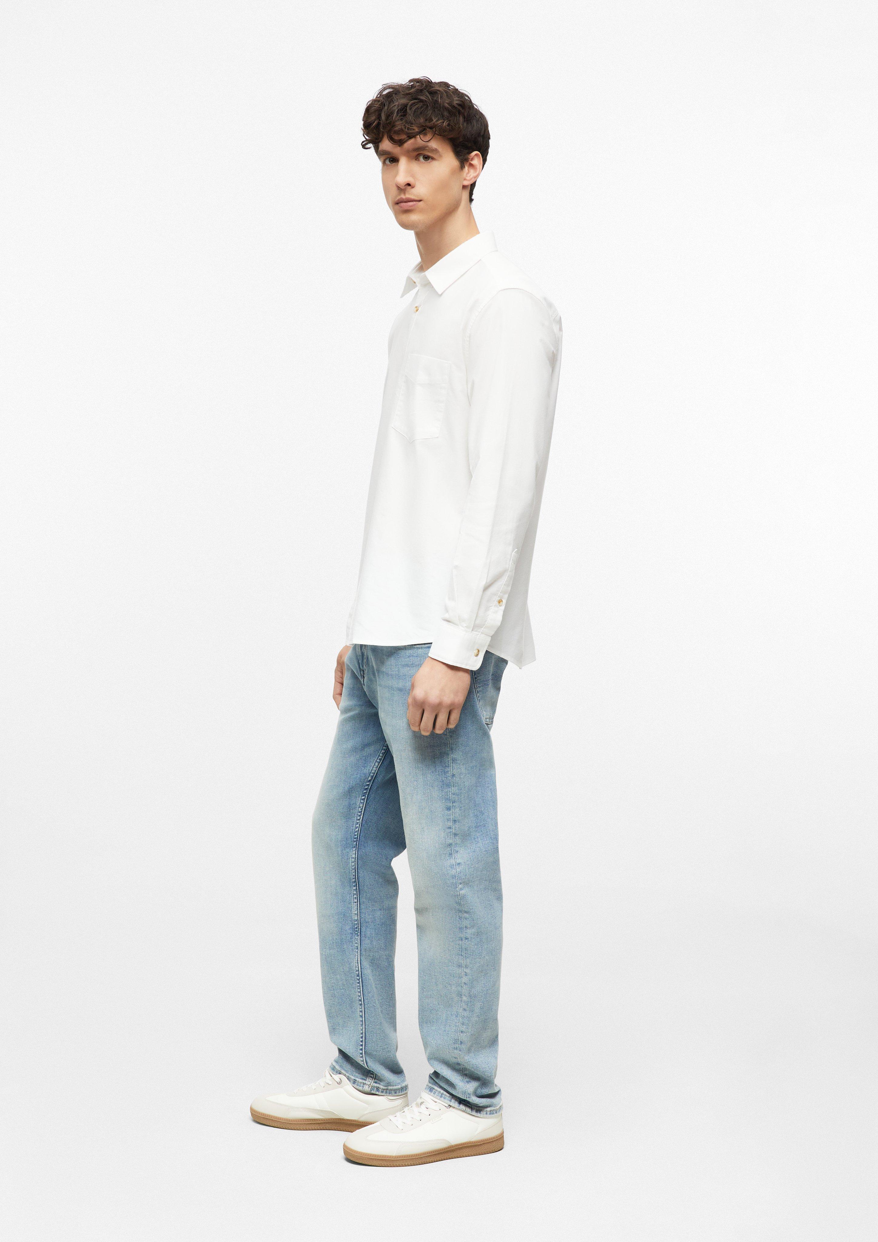 Hommes Chemise en blanc de s.Oliver