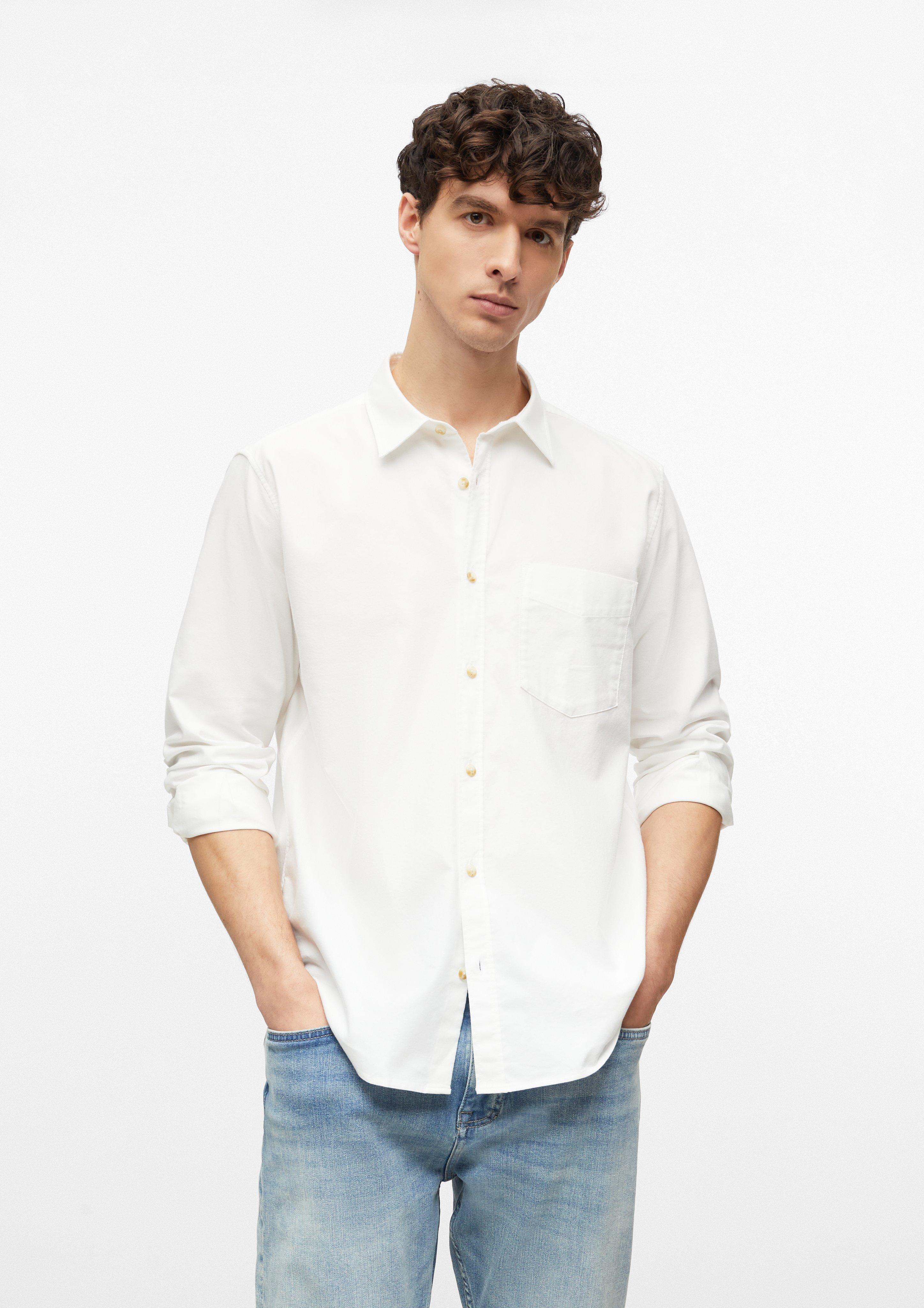 Hommes Chemise en blanc de s.Oliver