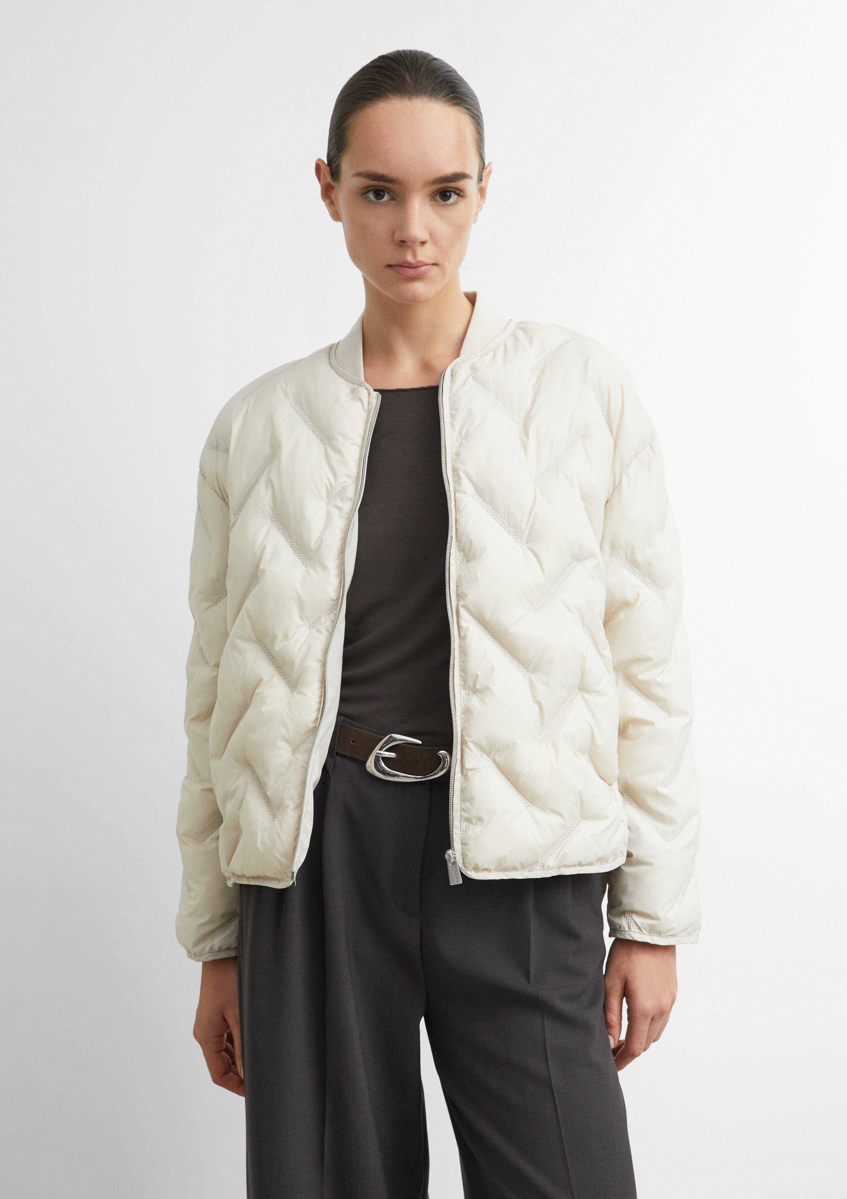 Veste d'extérieur en beige clair de COMMA