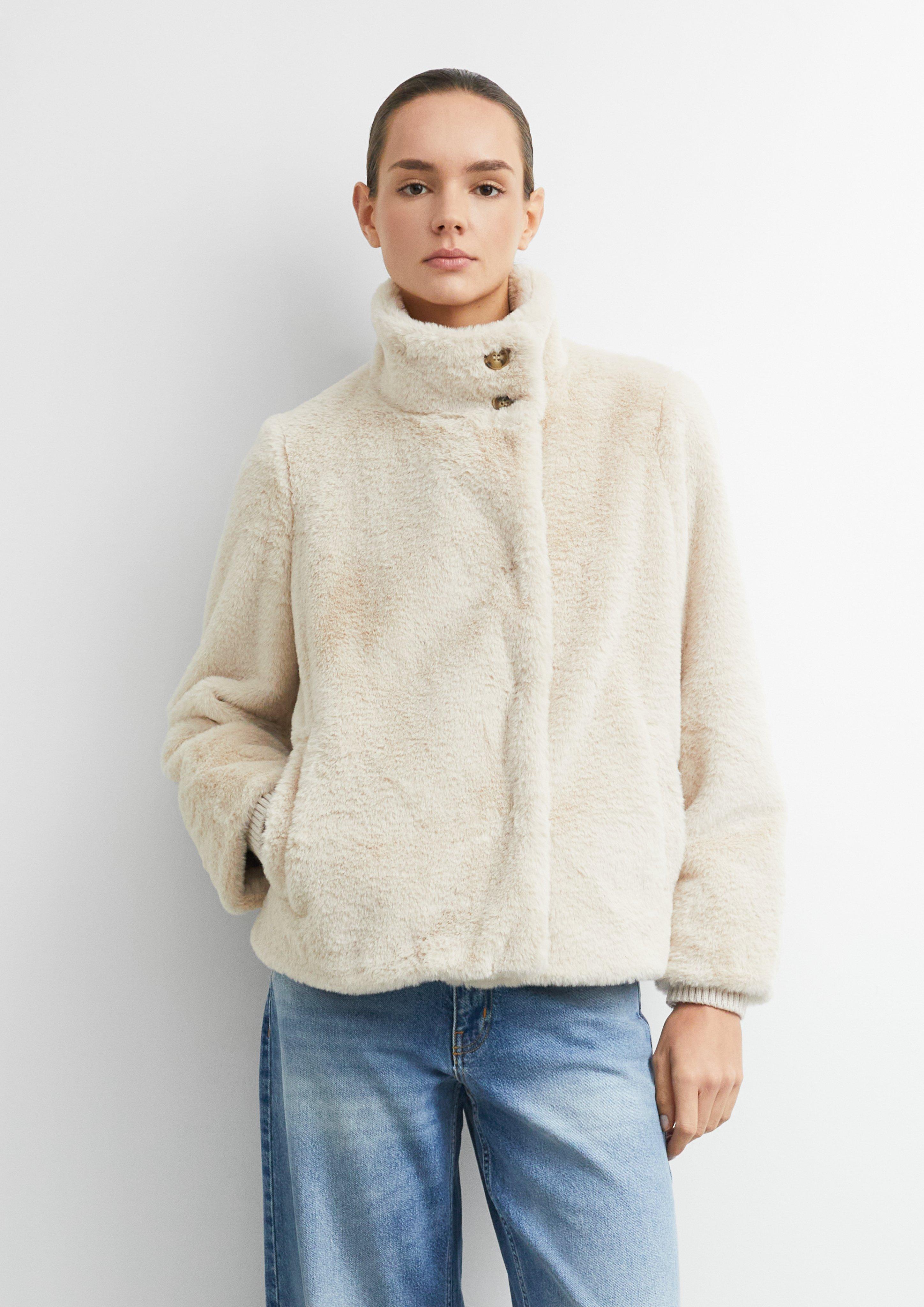 Outdoor jacket in light beige by COMMA