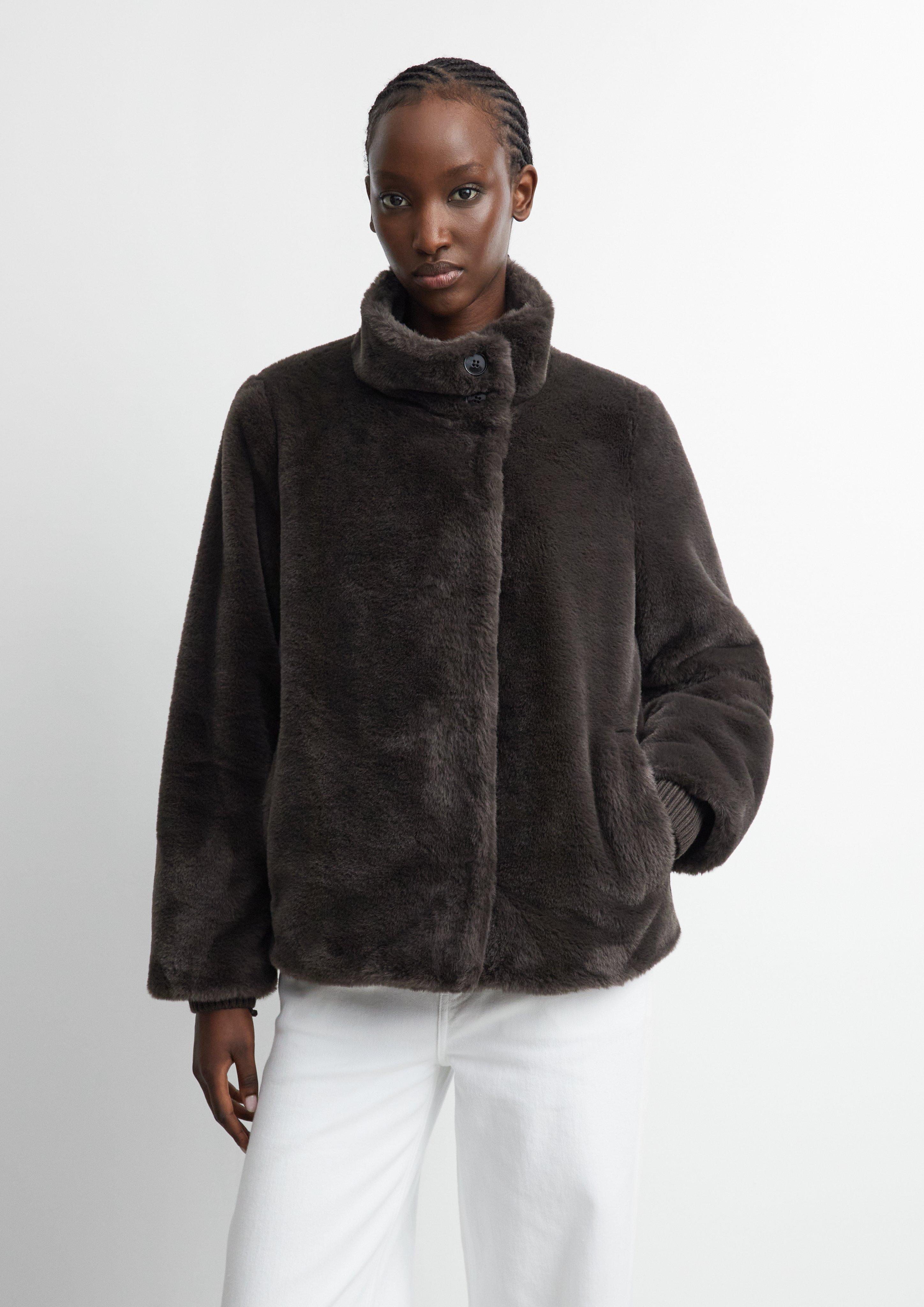 Outdoor jacket in dark brown by COMMA