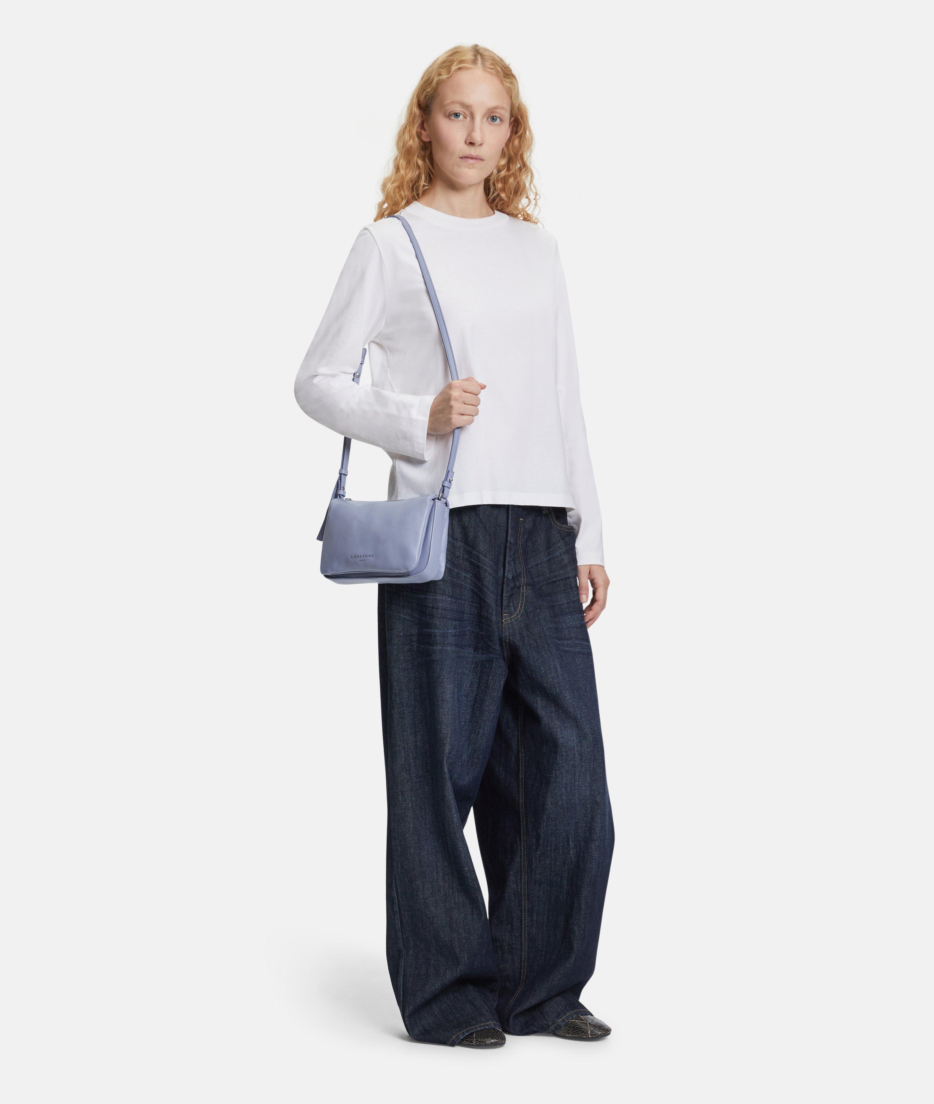 Nina Crossbody S in blau & schwarz