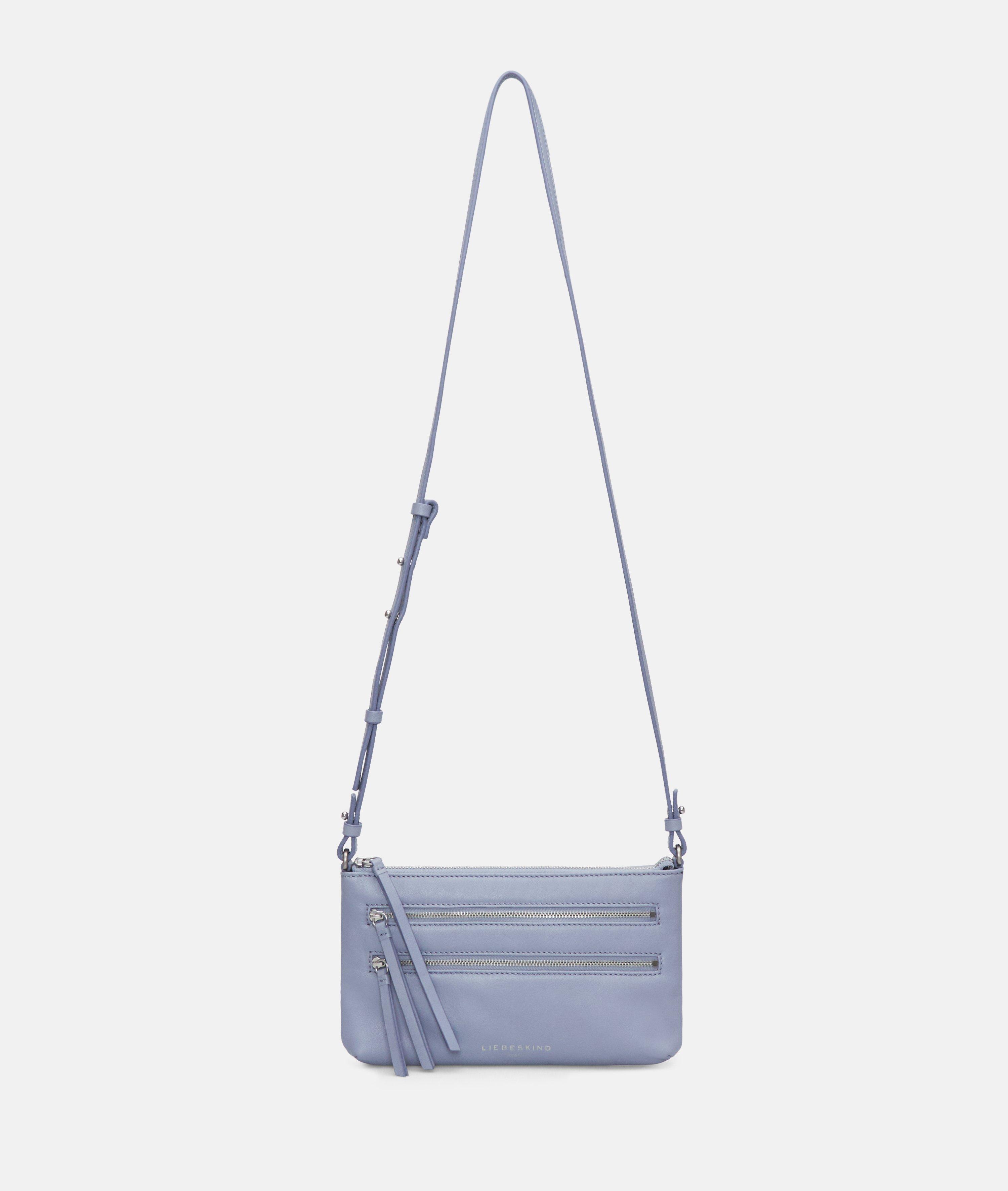 Crossbody en bleu & rouge