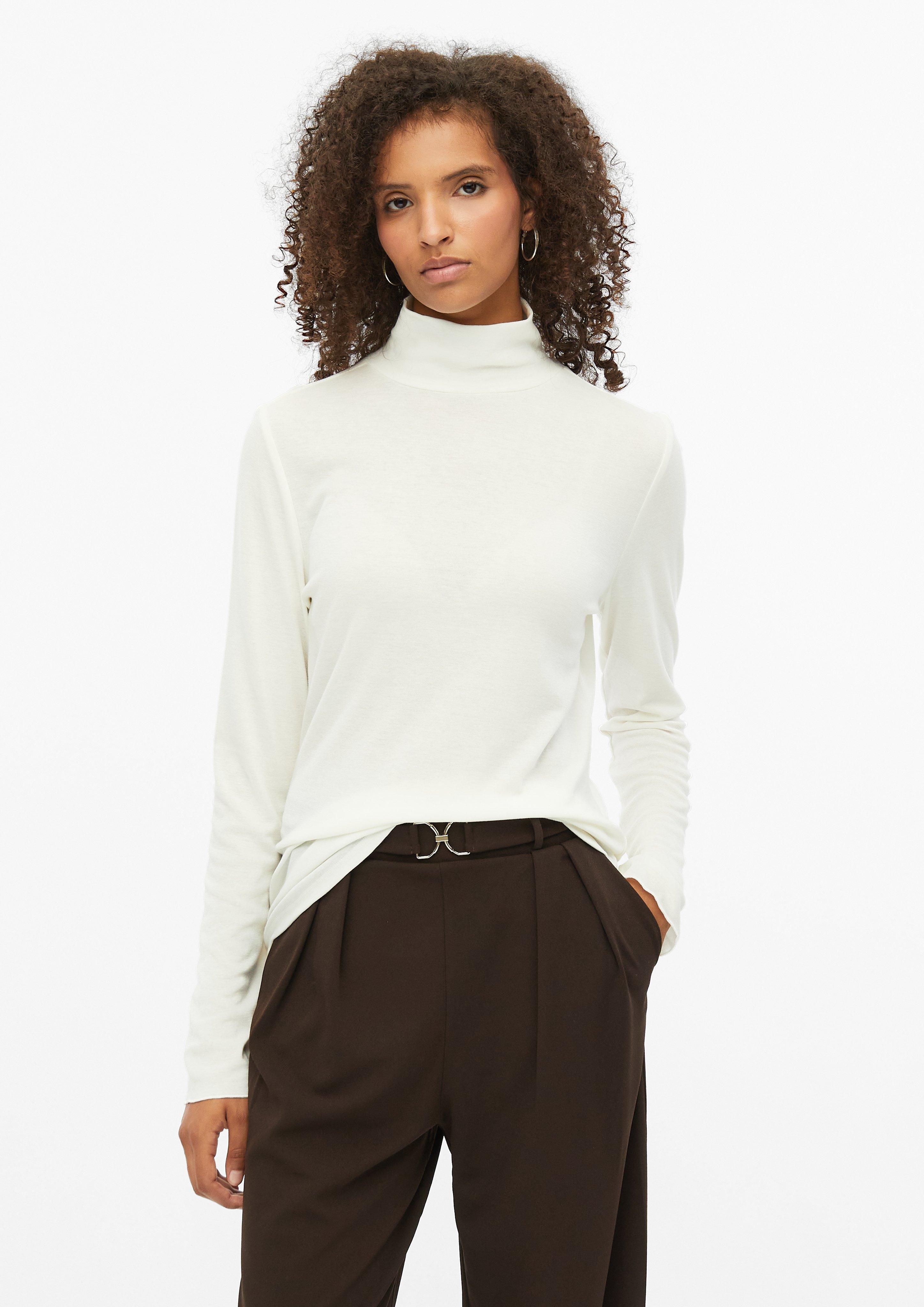 T-Shirt in cream by s.Oliver BLACK LABEL