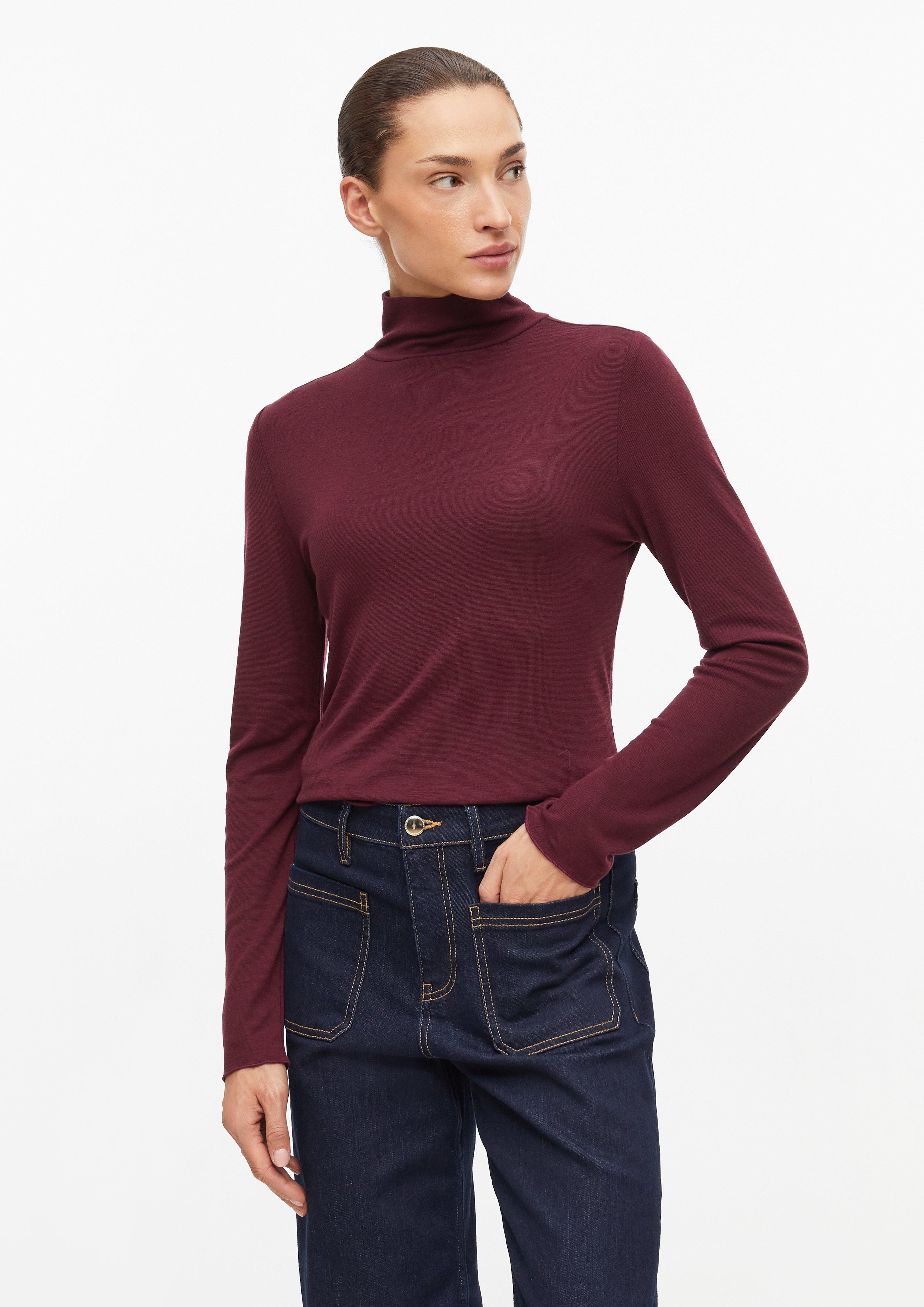T-Shirt in bordeaux by s.Oliver BLACK LABEL