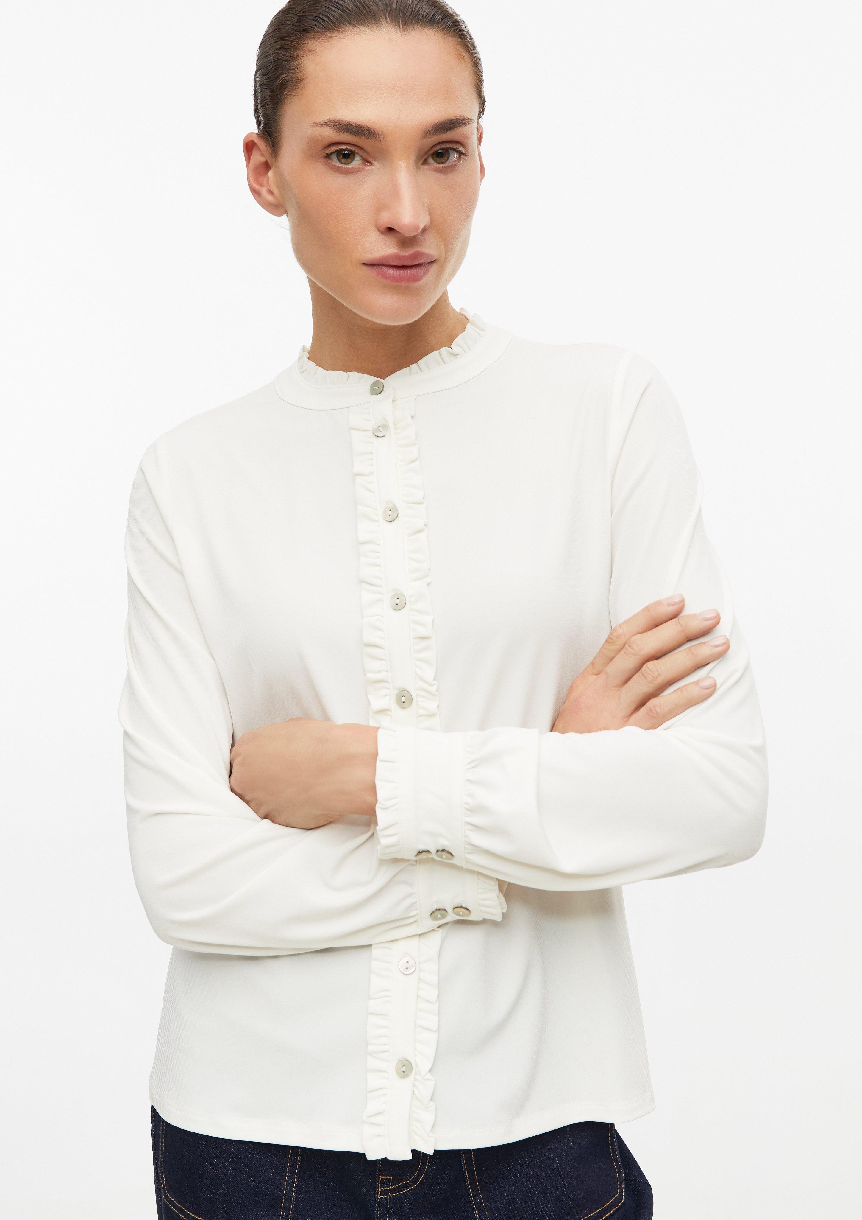 Women T-Shirt in cream by s.Oliver BLACK LABEL