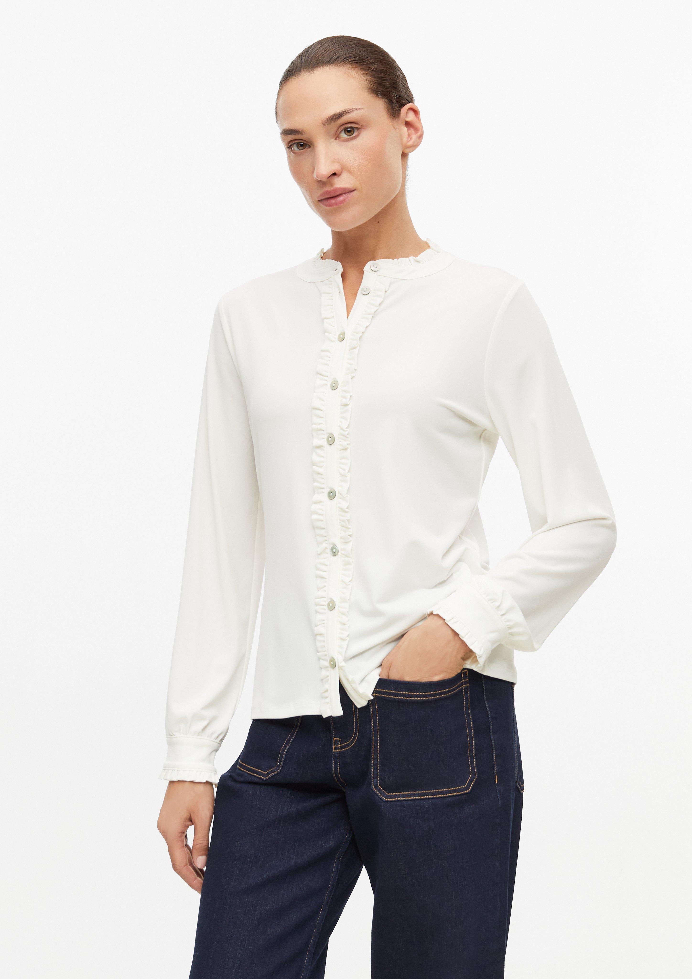 T-Shirt in cream by s.Oliver BLACK LABEL