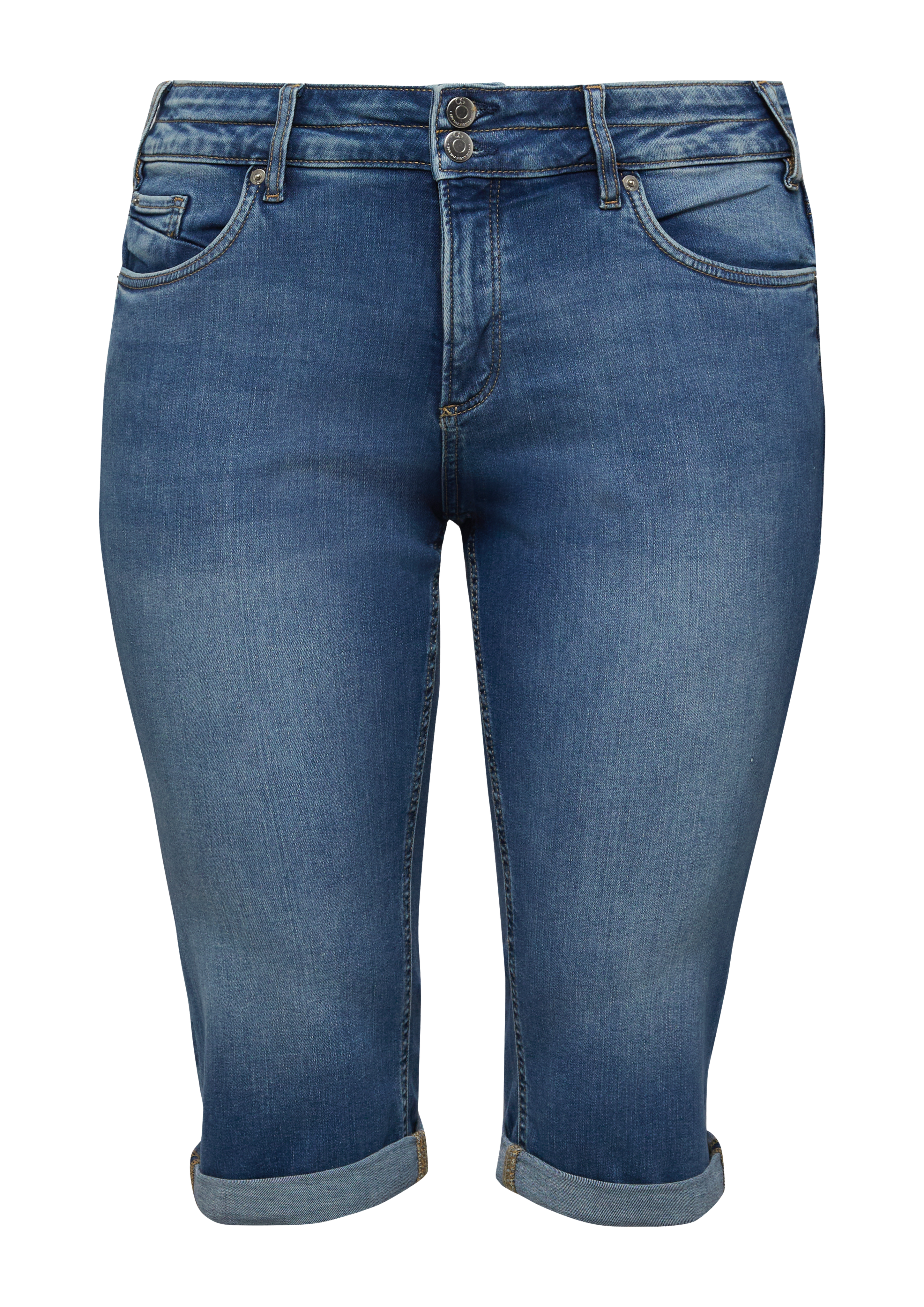 Catie / Halfhoog / Capri jeans