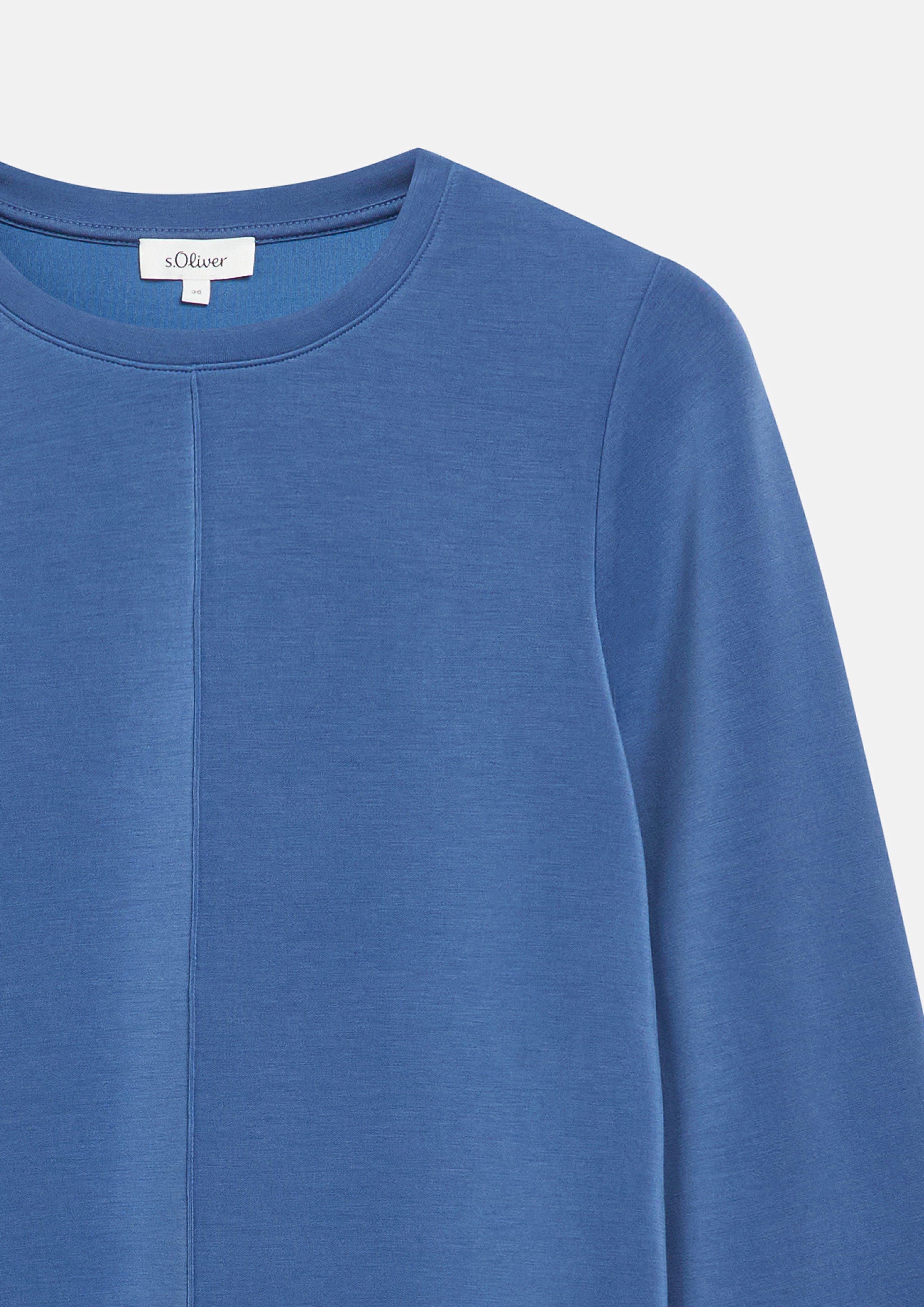 Femmes Sweat-shirt en bleu de s.Oliver