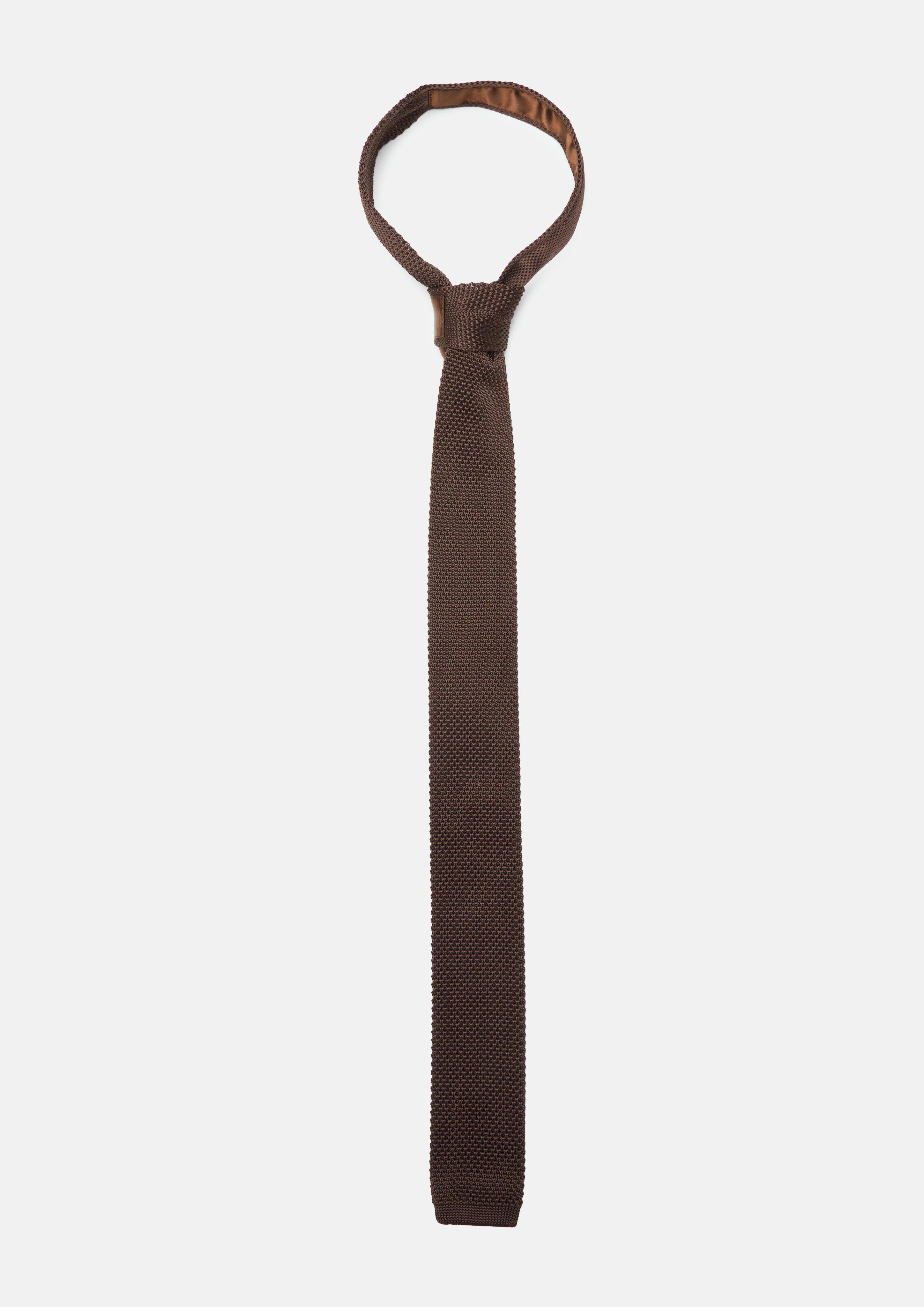 Herren Krawatte in braun von s.Oliver BLACK LABEL