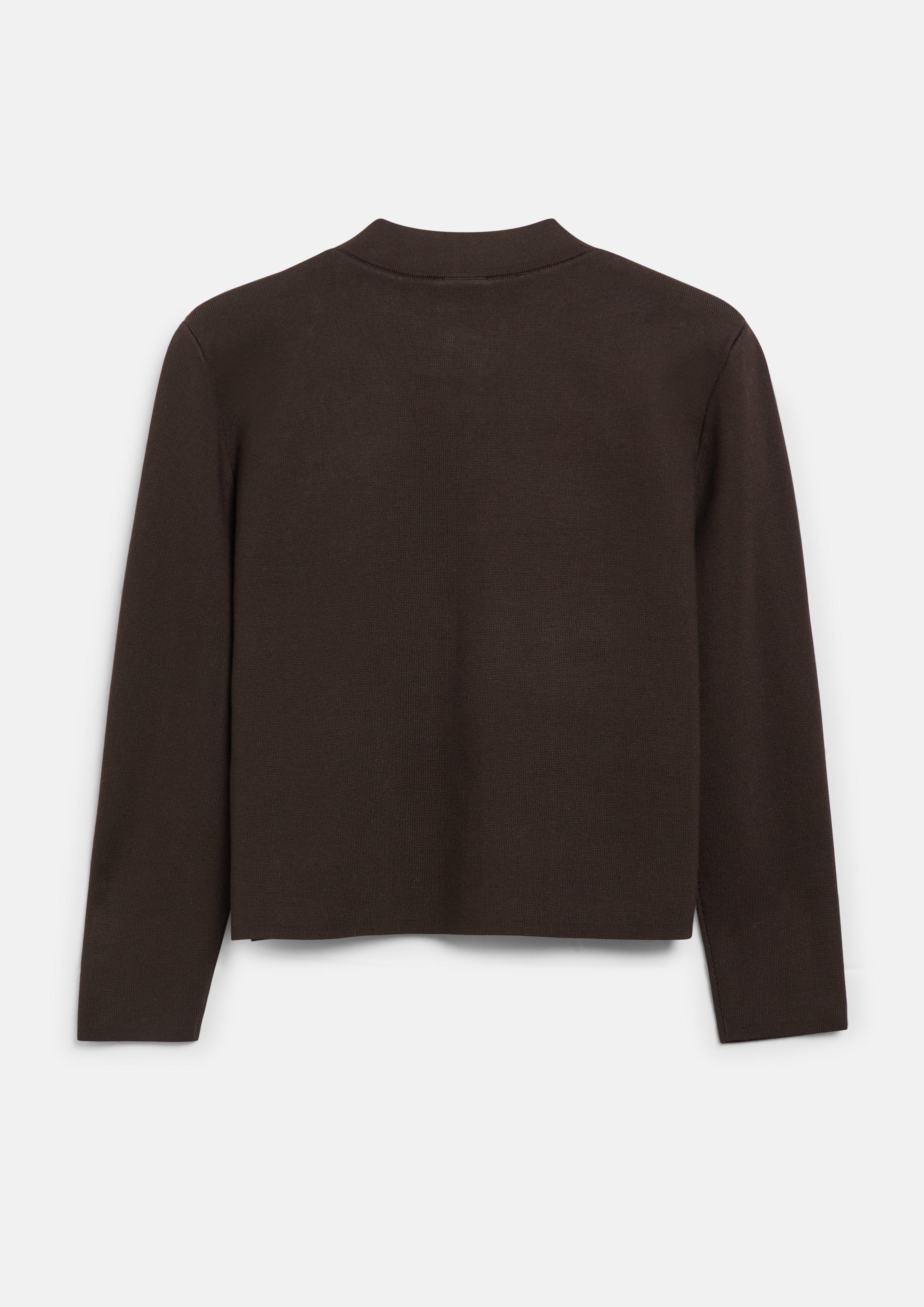 Dames Gebreid Vest in bruin van s.Oliver BLACK LABEL