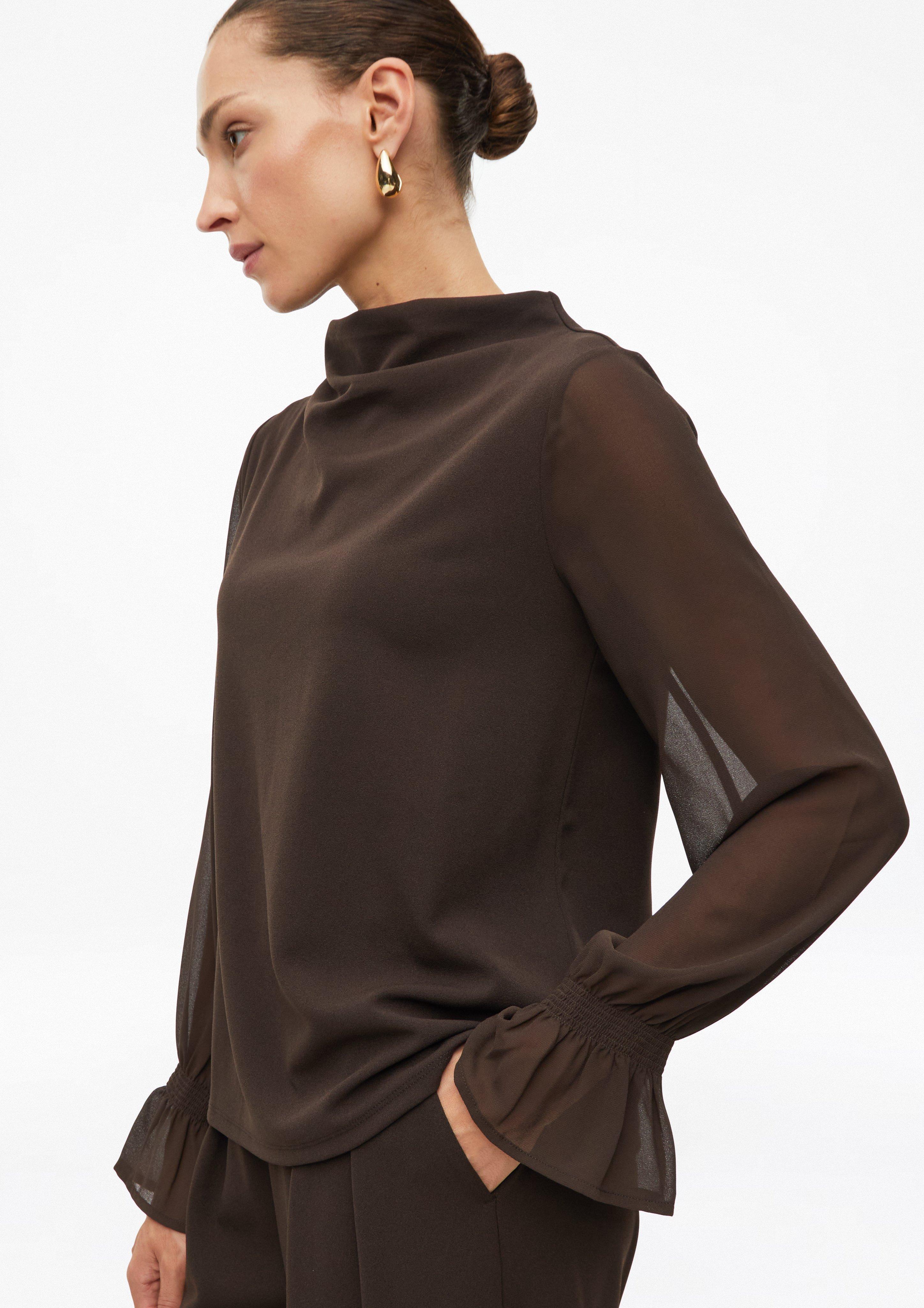 Femmes T-shirt en brun de s.Oliver BLACK LABEL