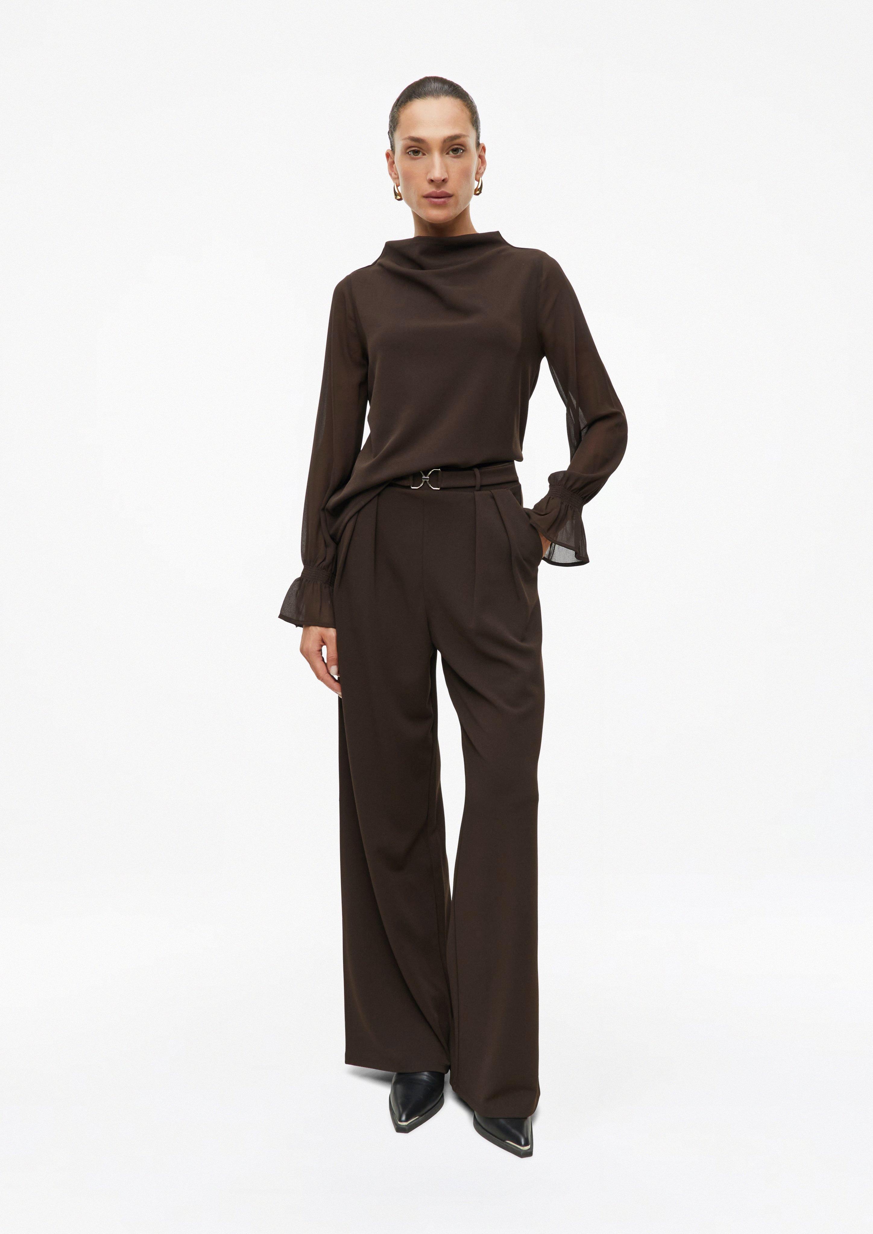 Femmes T-shirt en brun de s.Oliver BLACK LABEL
