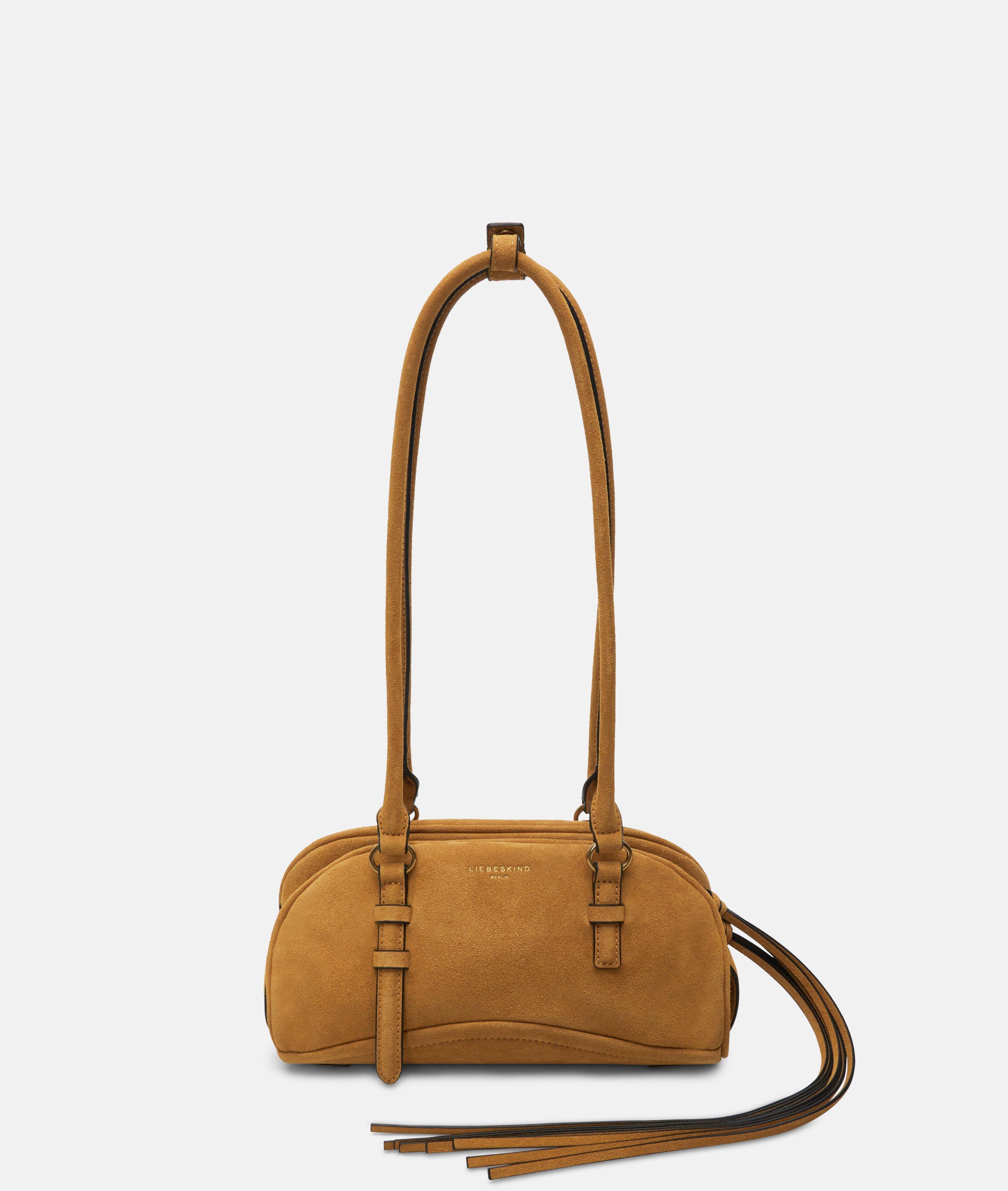 Satchel in yellow & brown