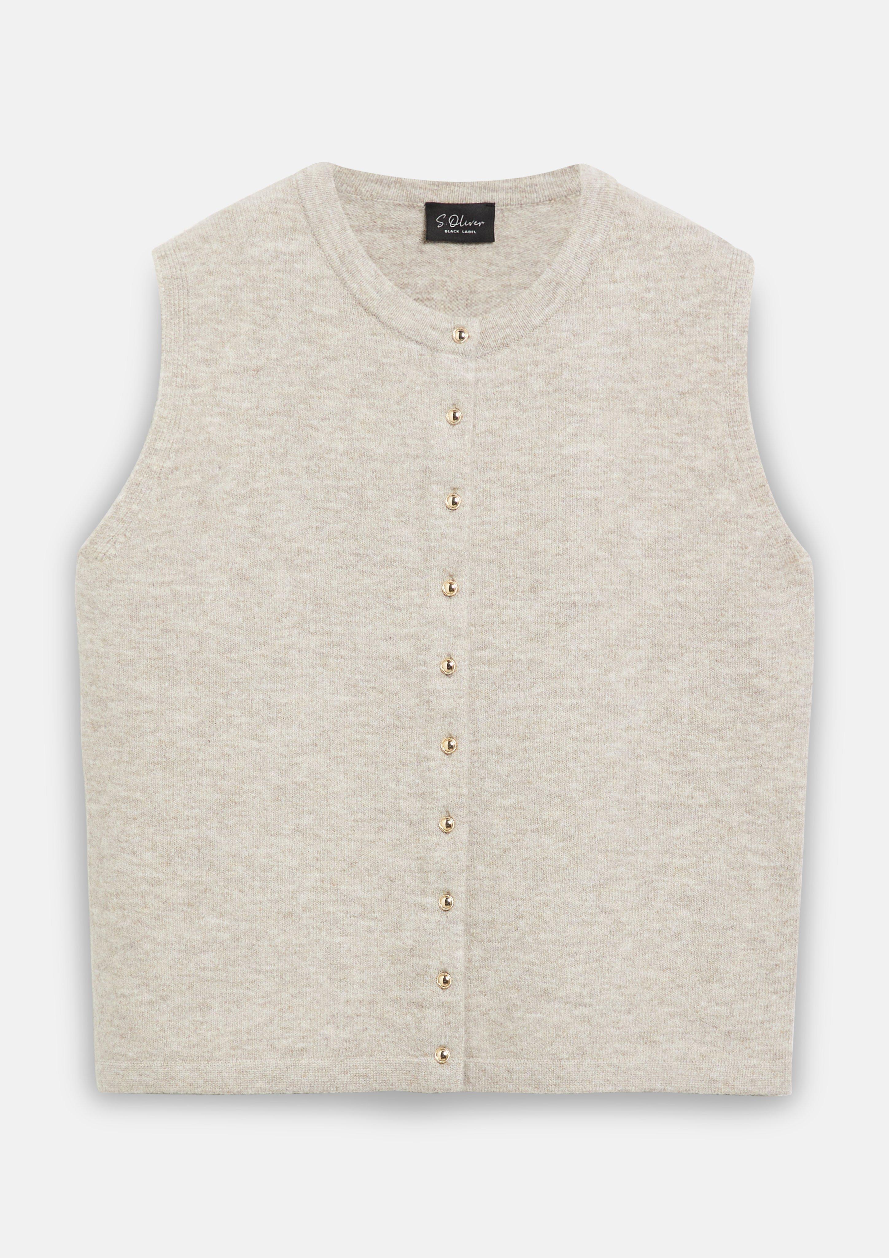Femmes Spencer en tricot en beige de s.Oliver BLACK LABEL