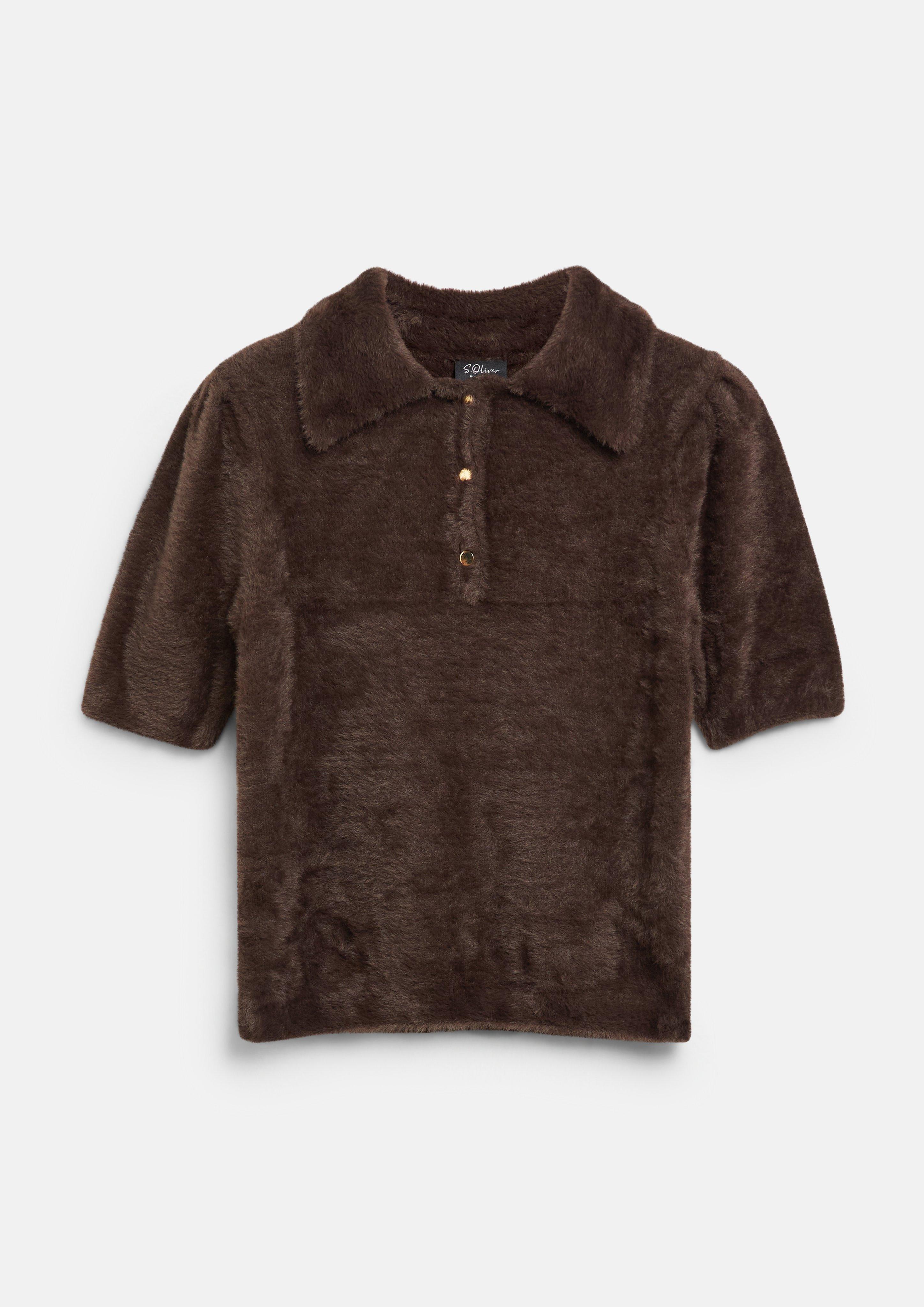 Femmes Pull en tricot en brun de s.Oliver BLACK LABEL