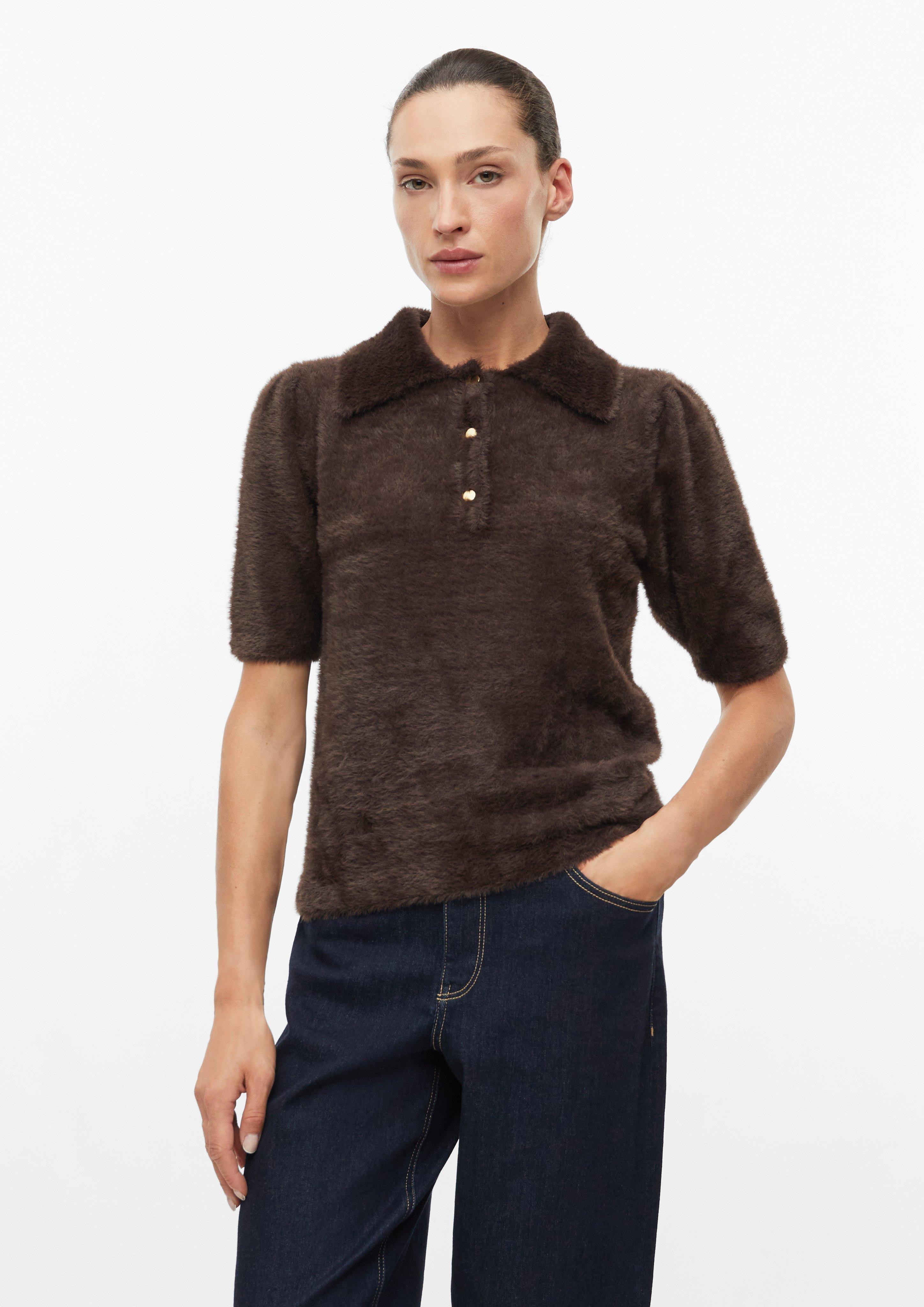 Pull en tricot en marron foncé de s.Oliver BLACK LABEL