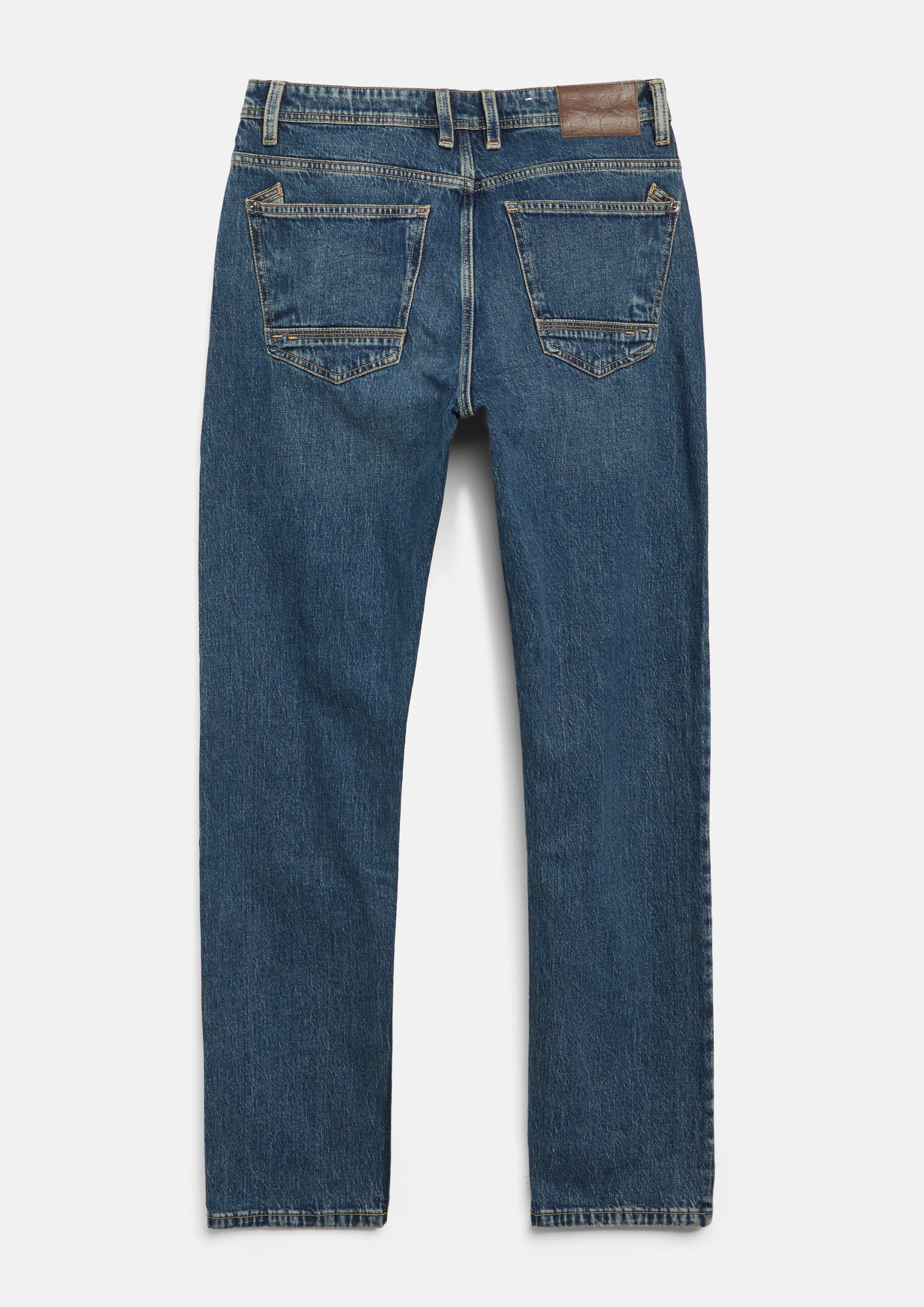 Men Benito Jeans / Straight Fit / Mid Rise in blue by s.Oliver