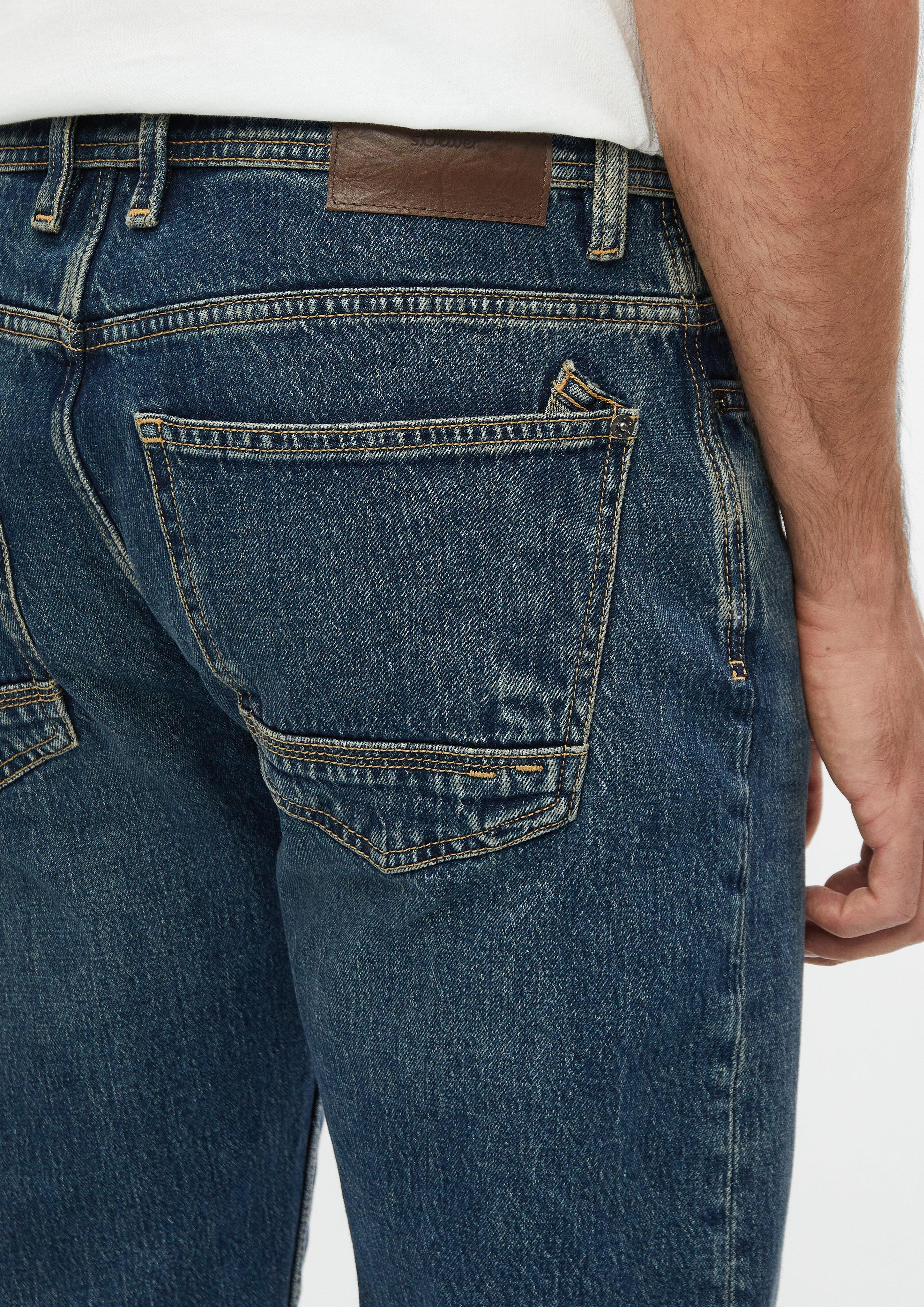 Herren Jeans Benito / Straight Fit / Mid Rise in blau von s.Oliver