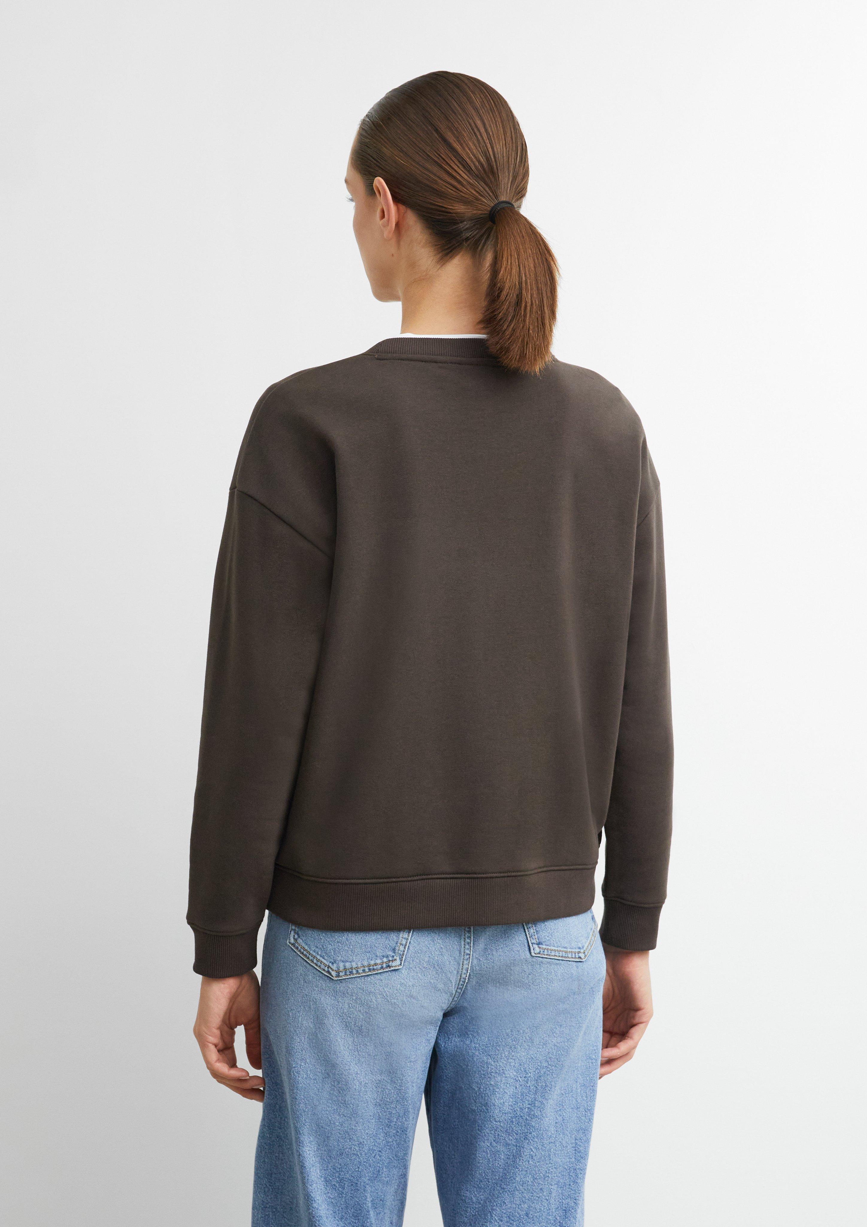Sweat-shirt en brun de COMMA