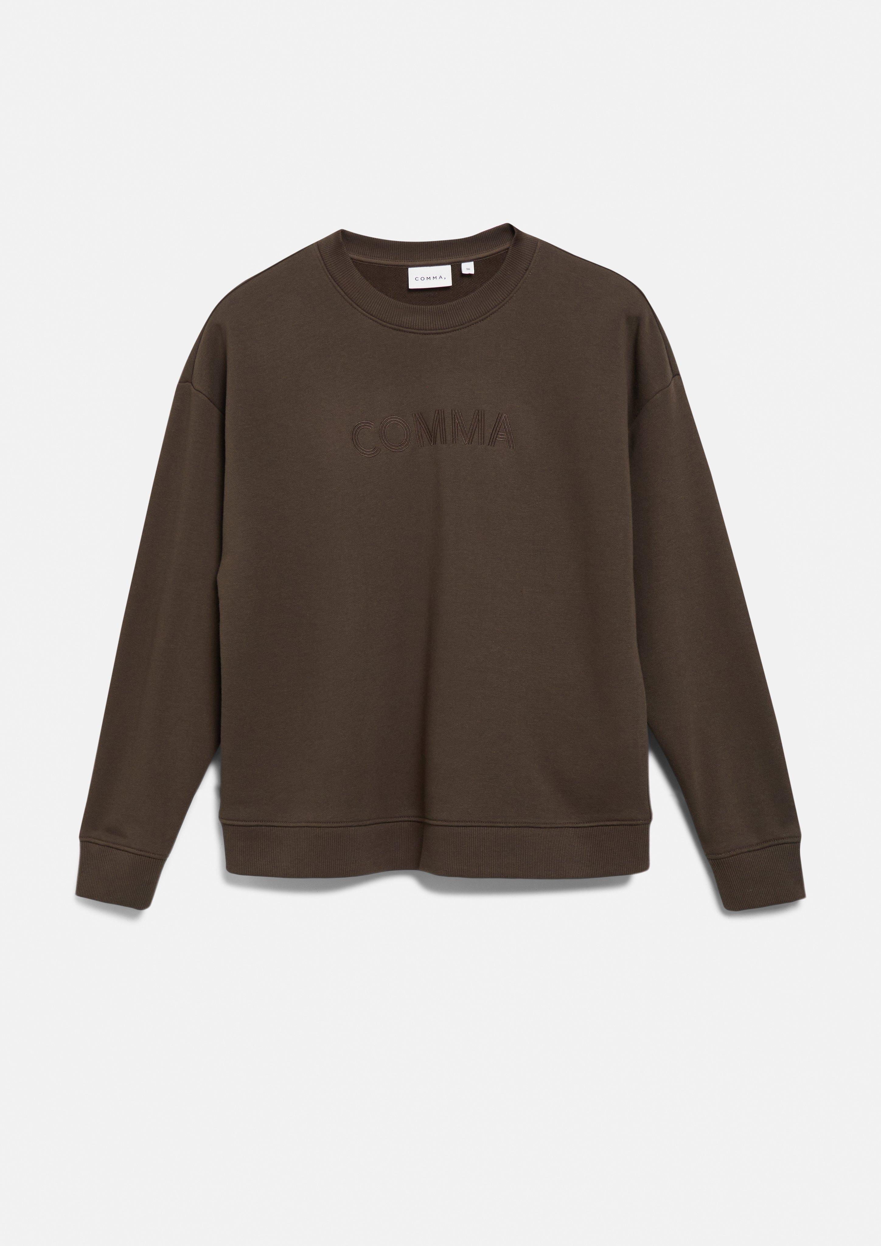 Sweat-shirt en brun de COMMA