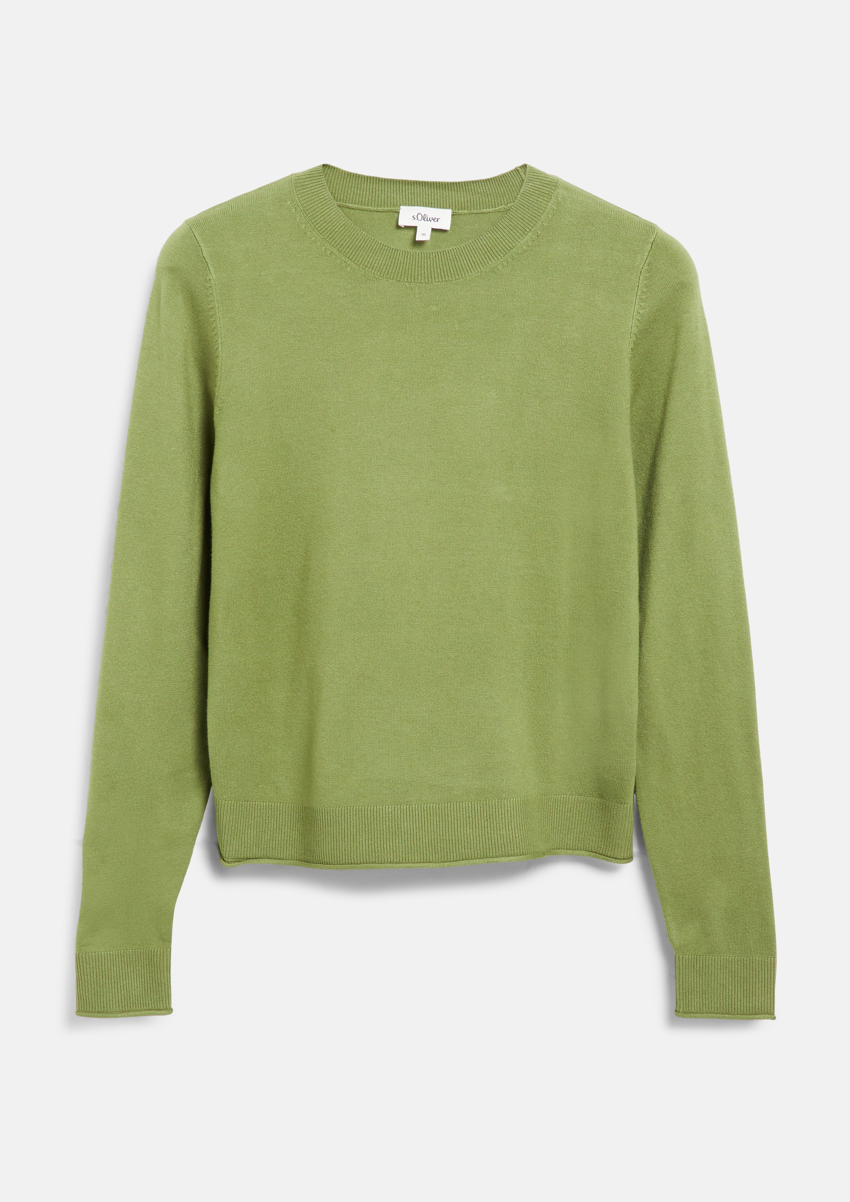 Kobiety Sweter z dzianiny w kolorze zielony od s.Oliver