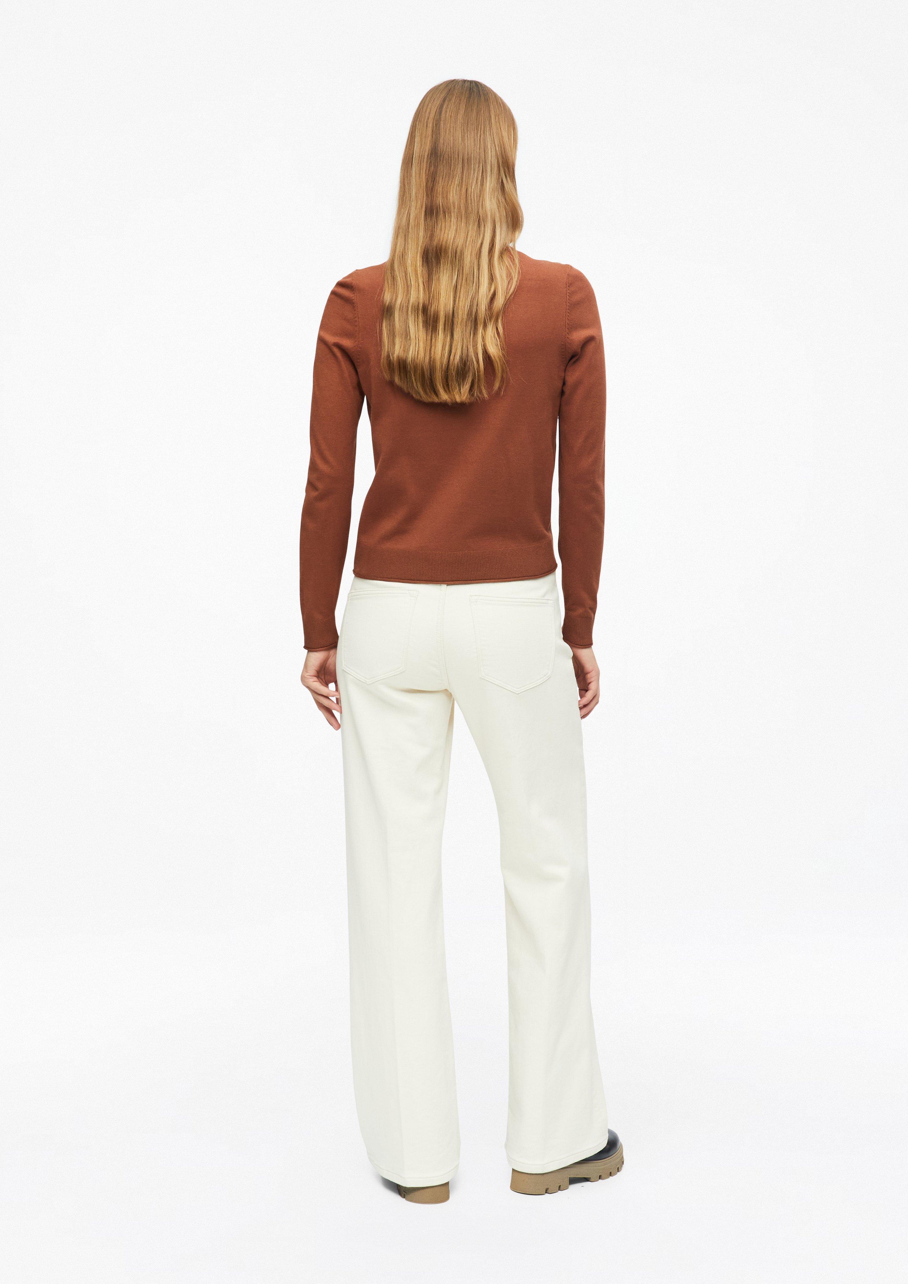 Femmes Pull en tricot en orange de s.Oliver