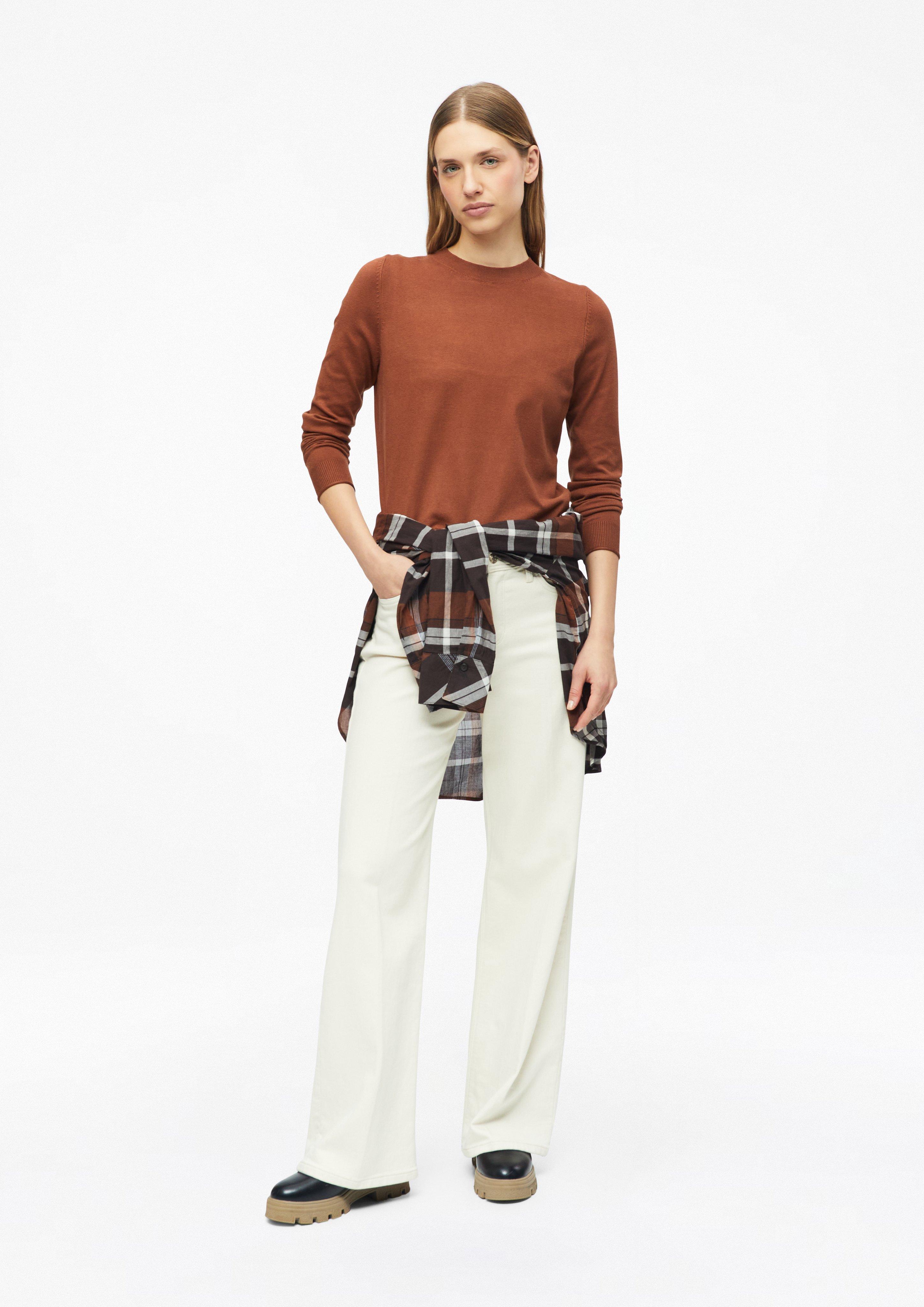 Femmes Pull en tricot en orange de s.Oliver