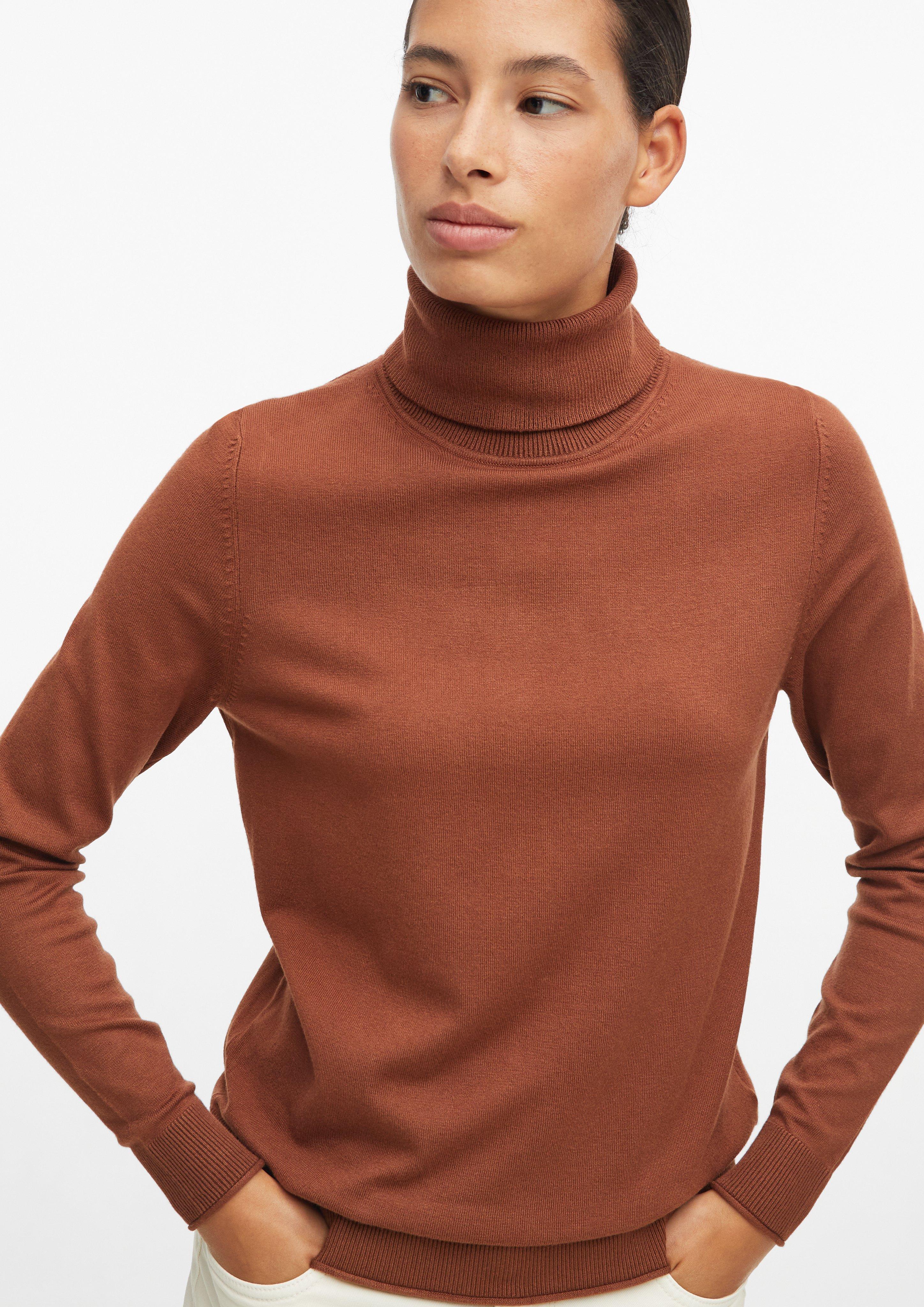 Damen Strickpullover in orange von s.Oliver