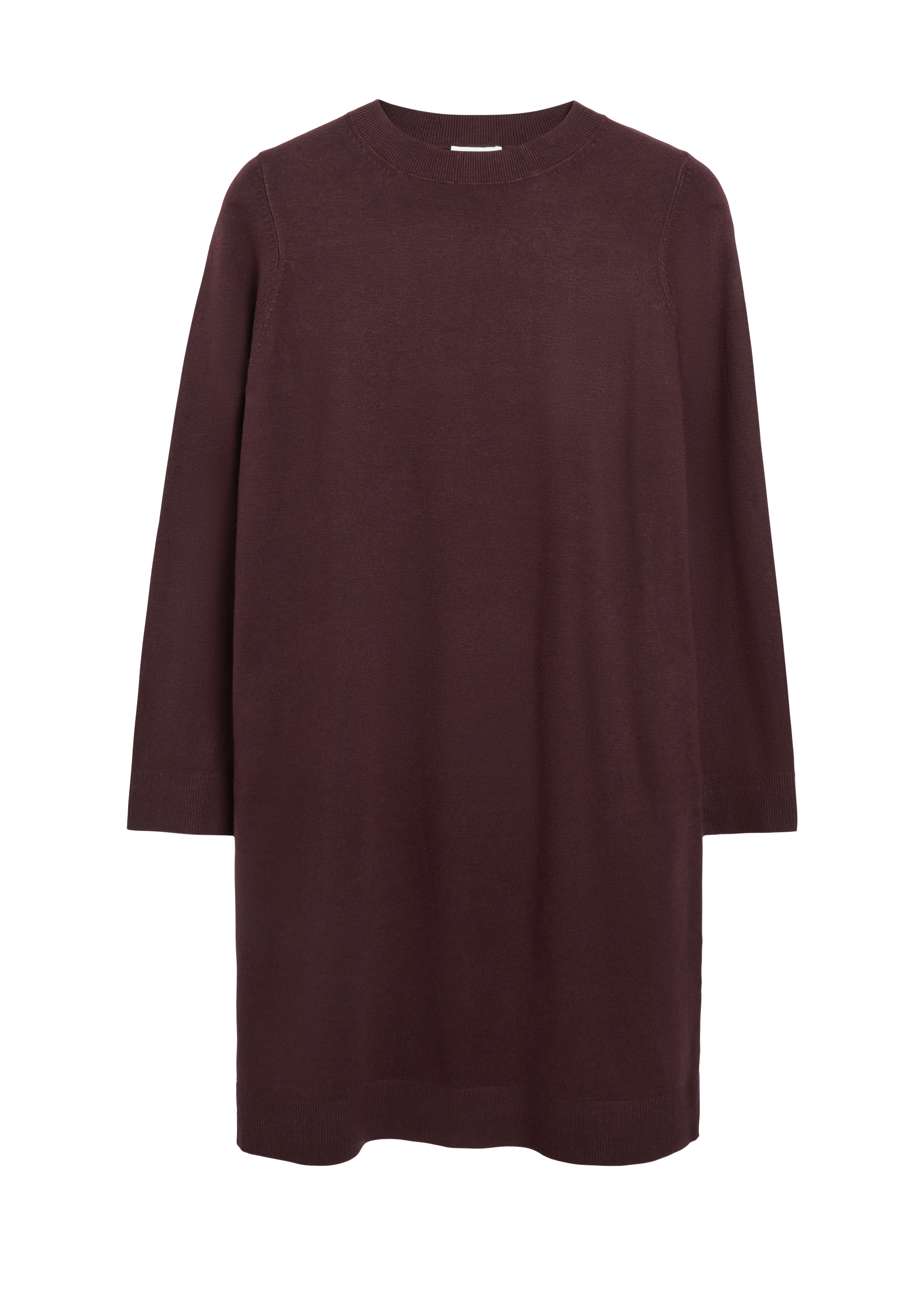 Gebreide jurk van een viscose-mix