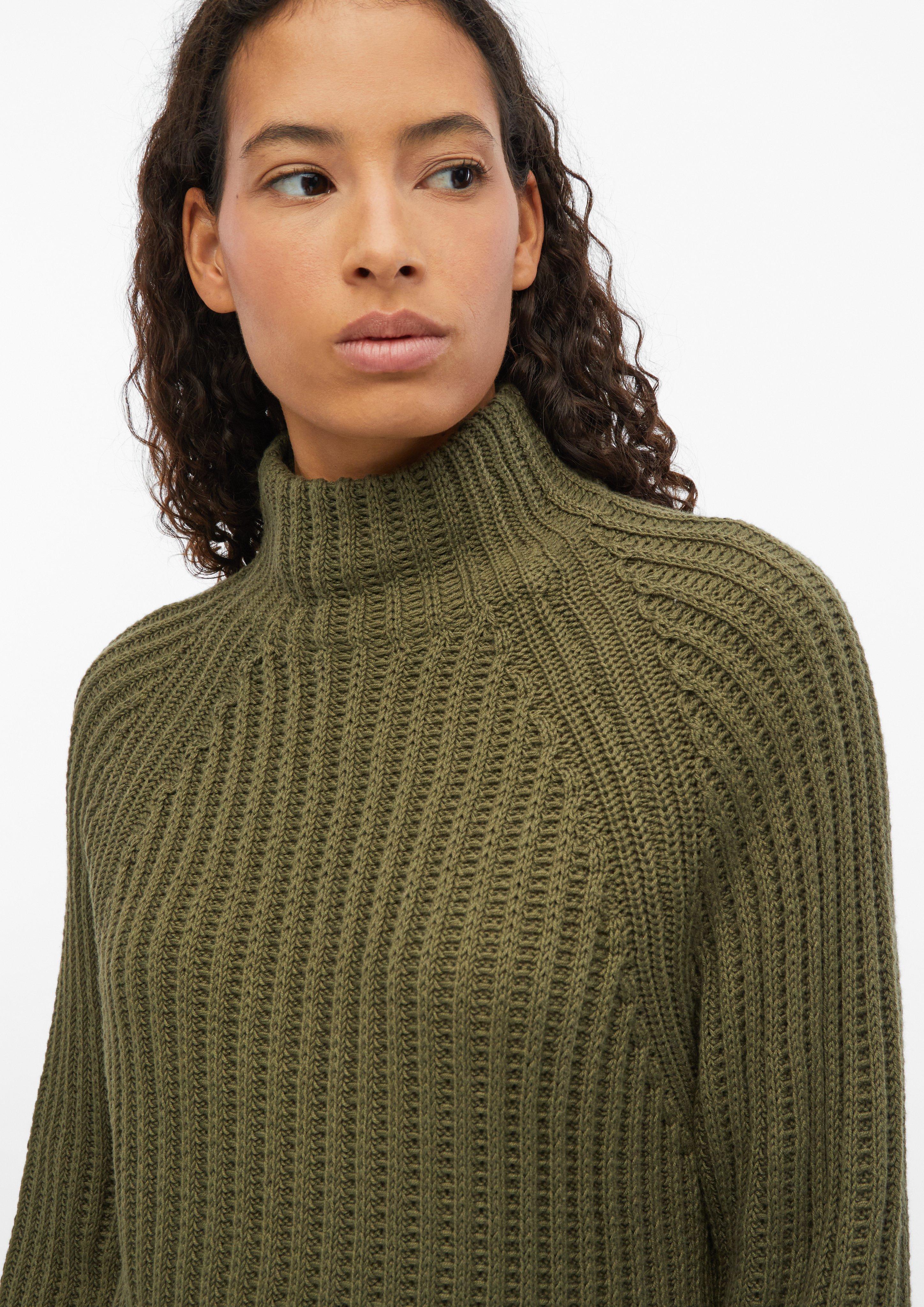 Kobiety Sweter z dzianiny w kolorze oliwkowy od s.Oliver