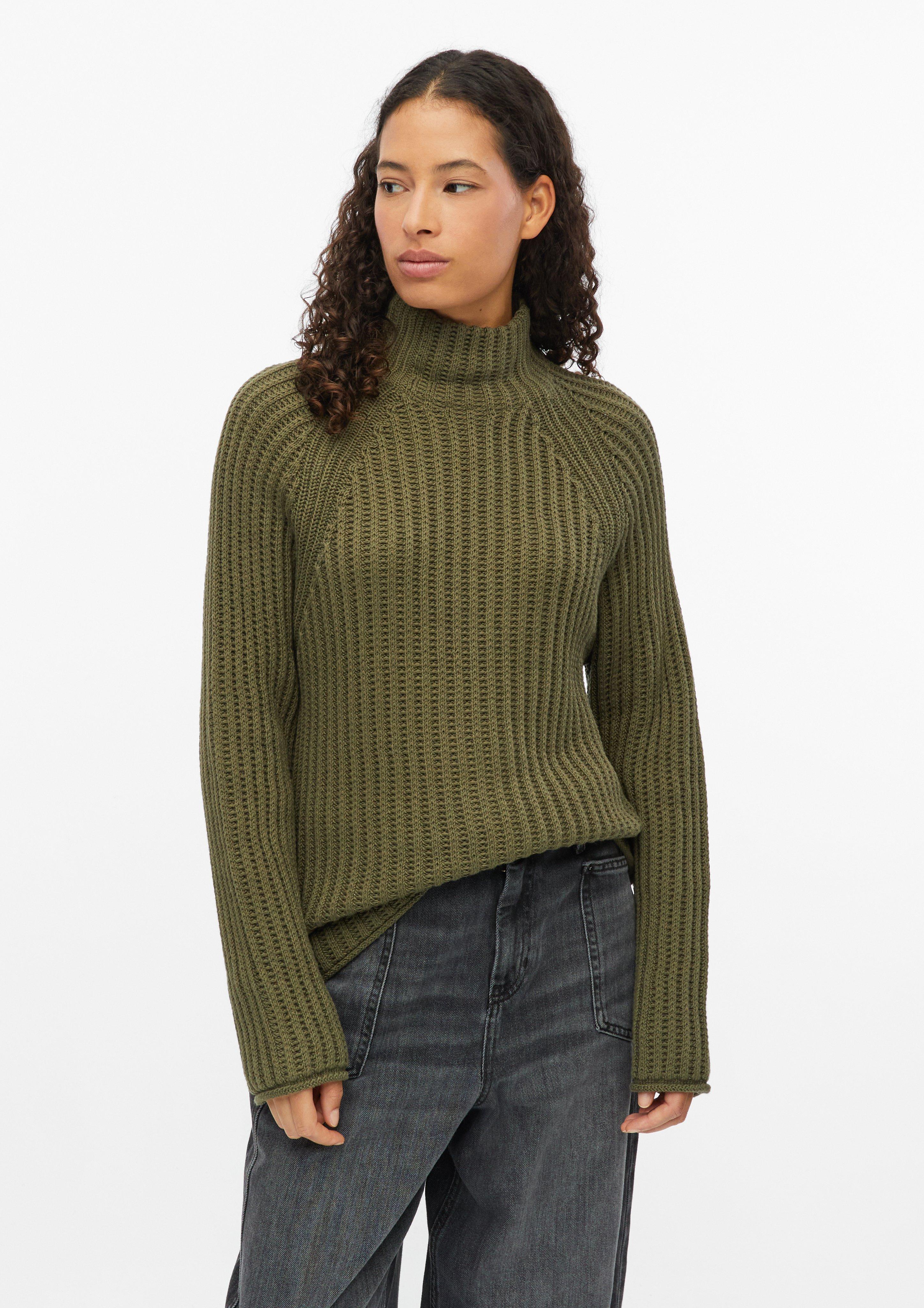 Kobiety Sweter z dzianiny w kolorze oliwkowy od s.Oliver