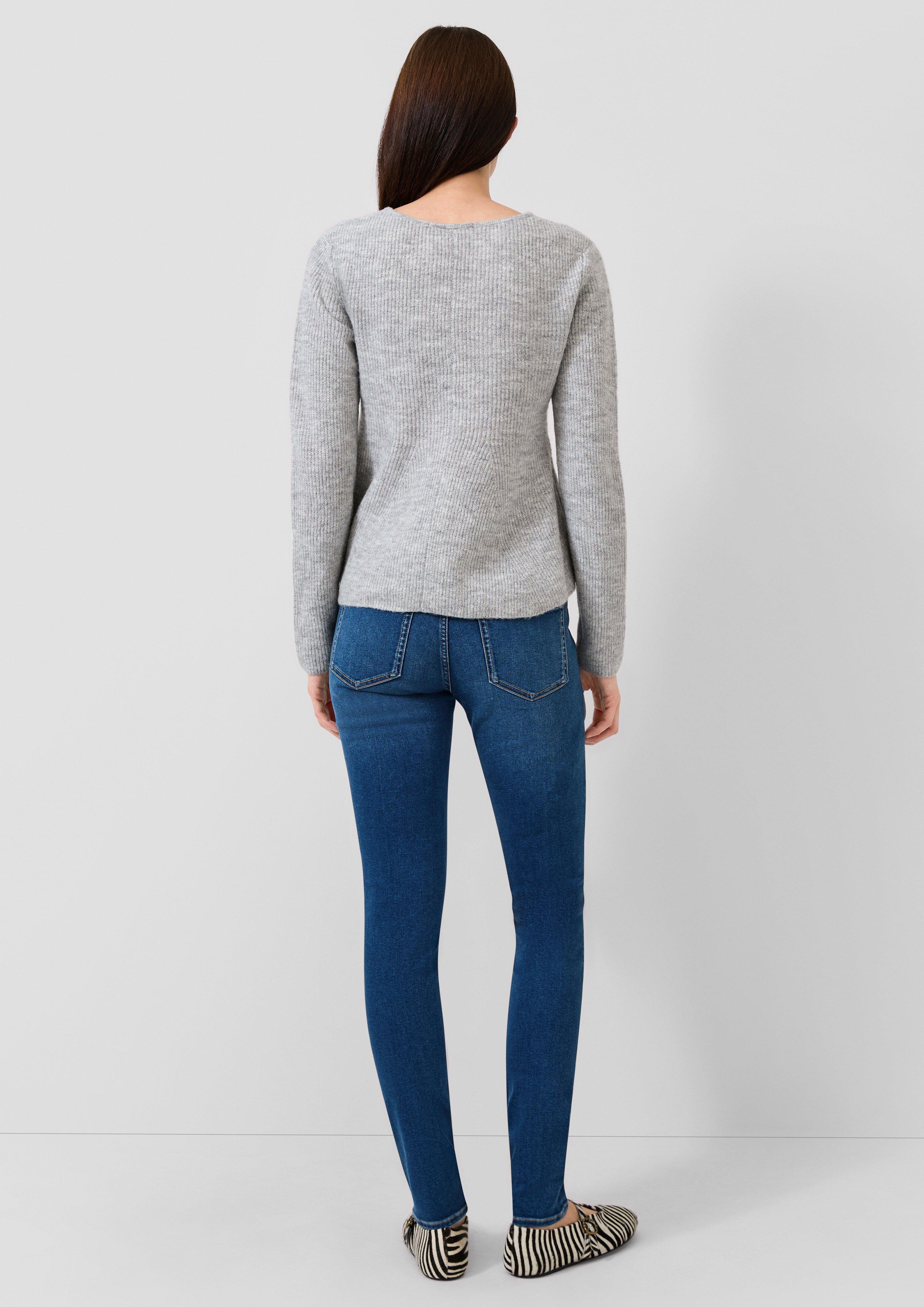 Dámy Džíny Sadie / Mid Rise / Skinny Leg v barvě modrá od QS
