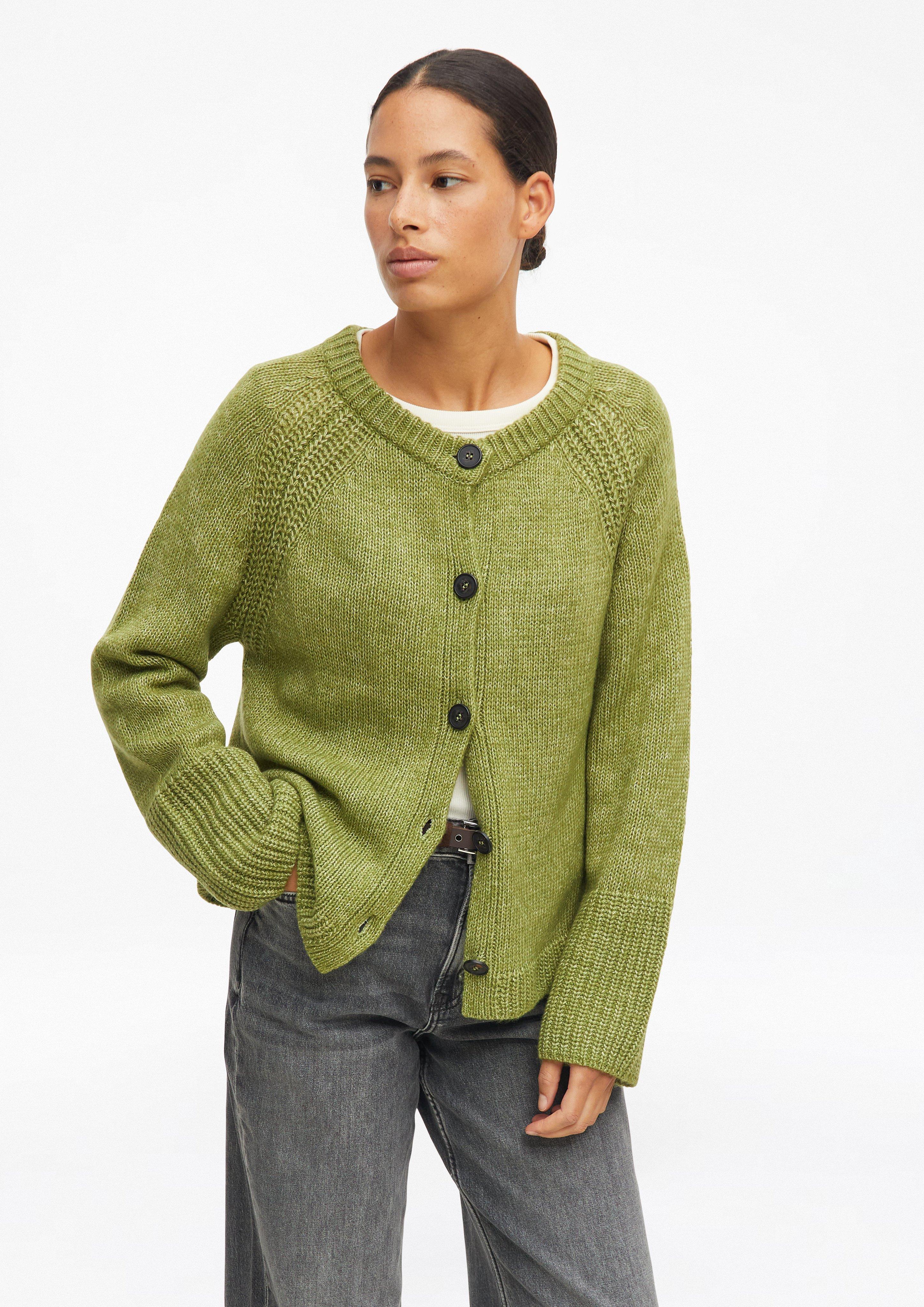 Sweter rozpinany w kolorze guacamole od s.Oliver