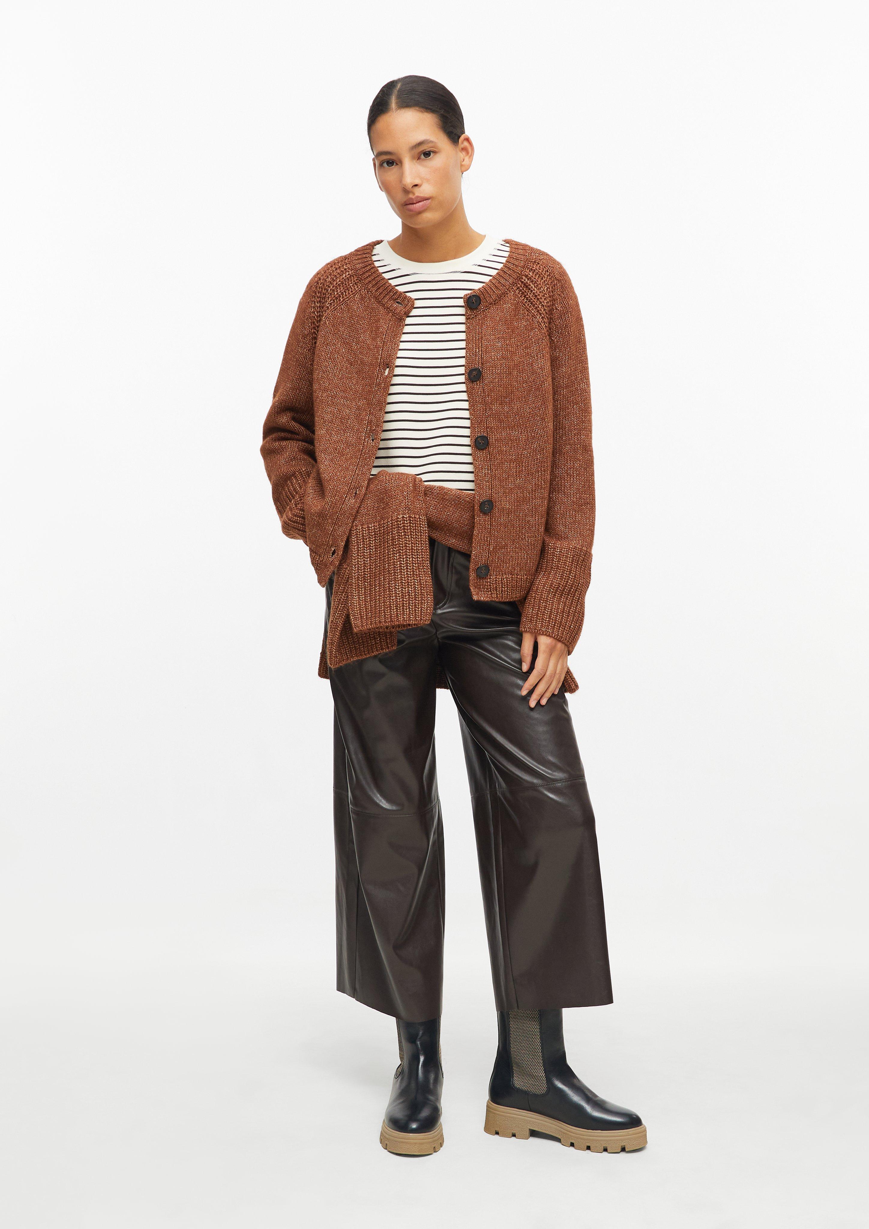 Femmes Veste en tricot en orange de s.Oliver