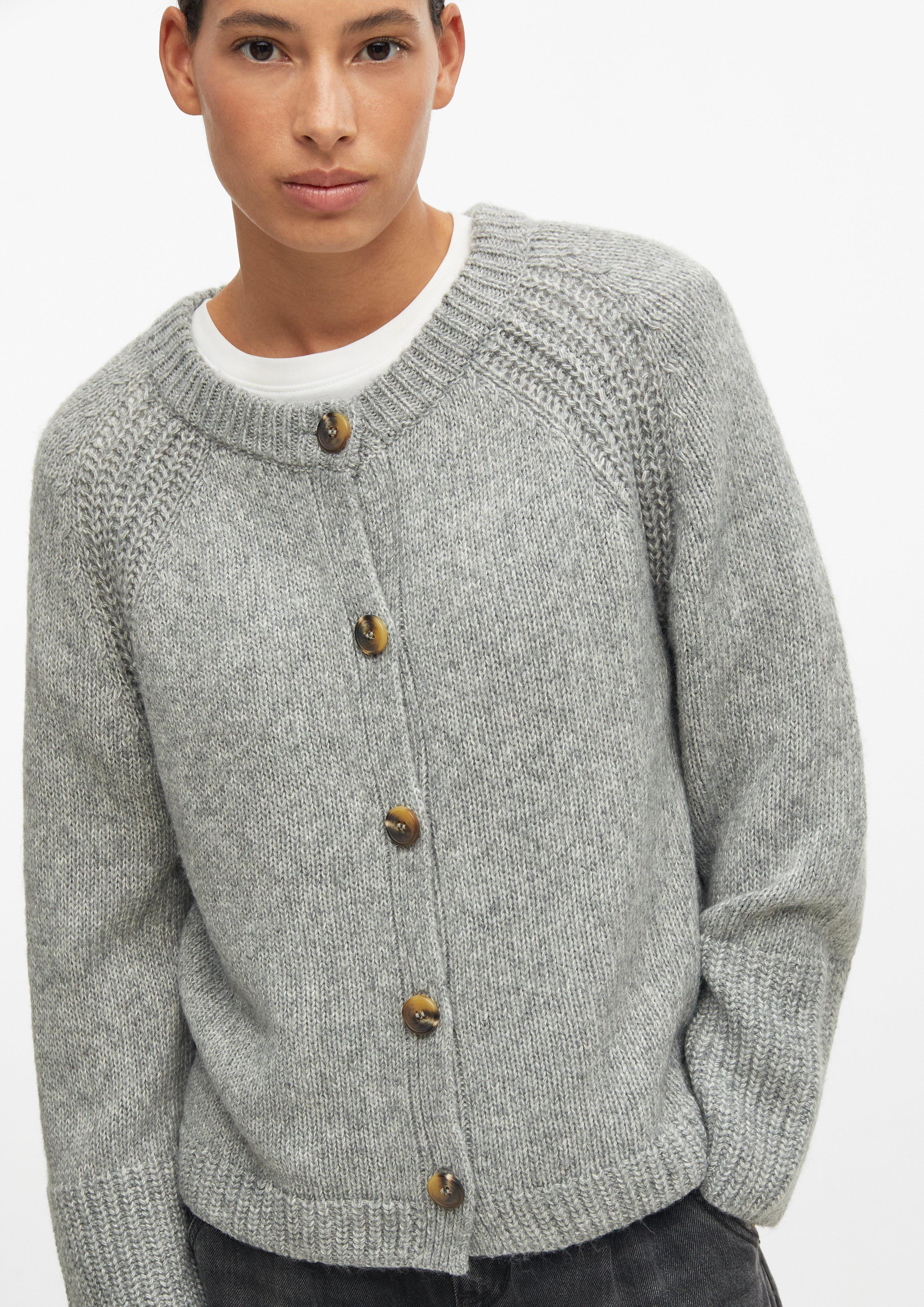 Femmes Veste en tricot en gris de s.Oliver