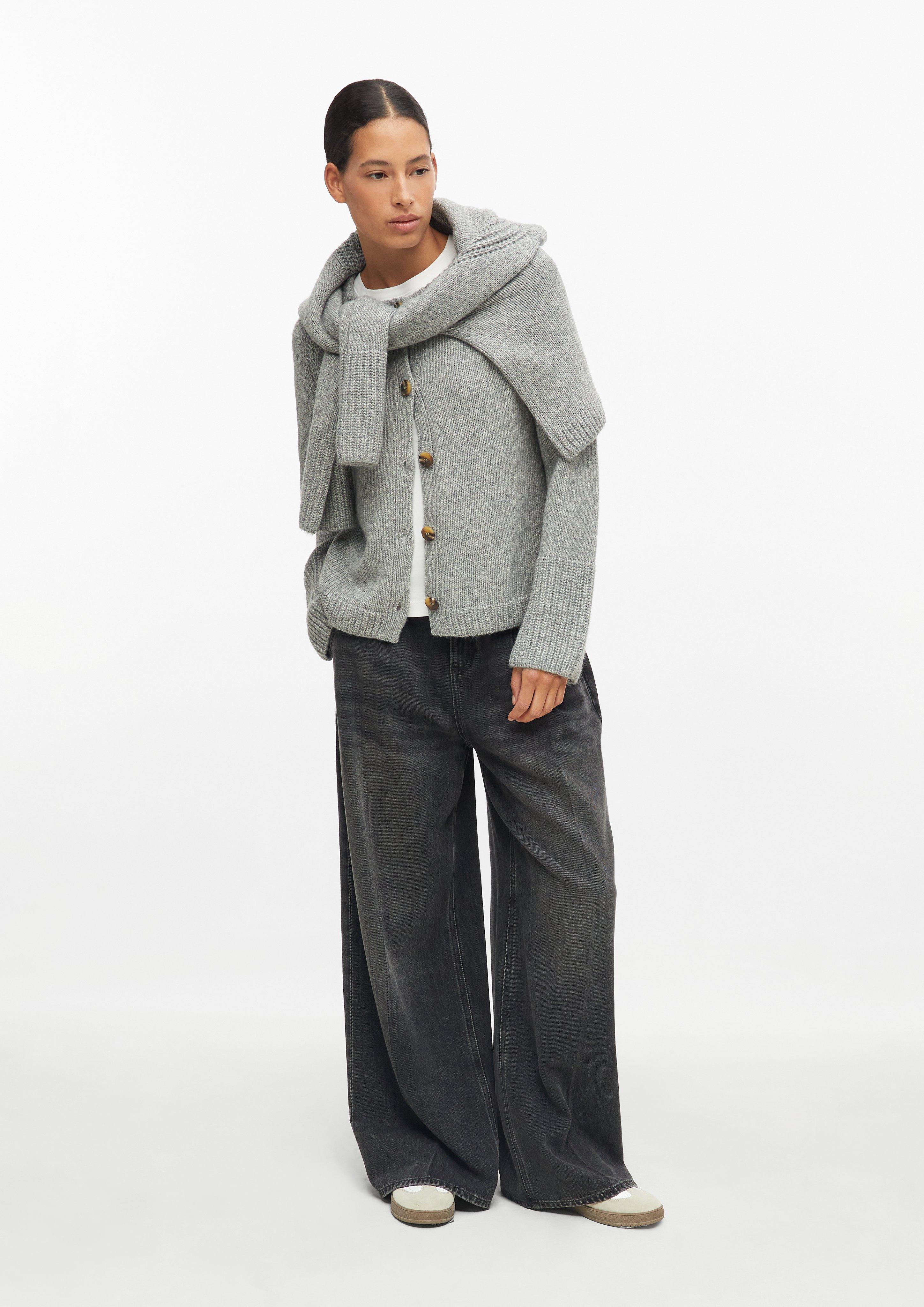 Femmes Veste en tricot en gris de s.Oliver