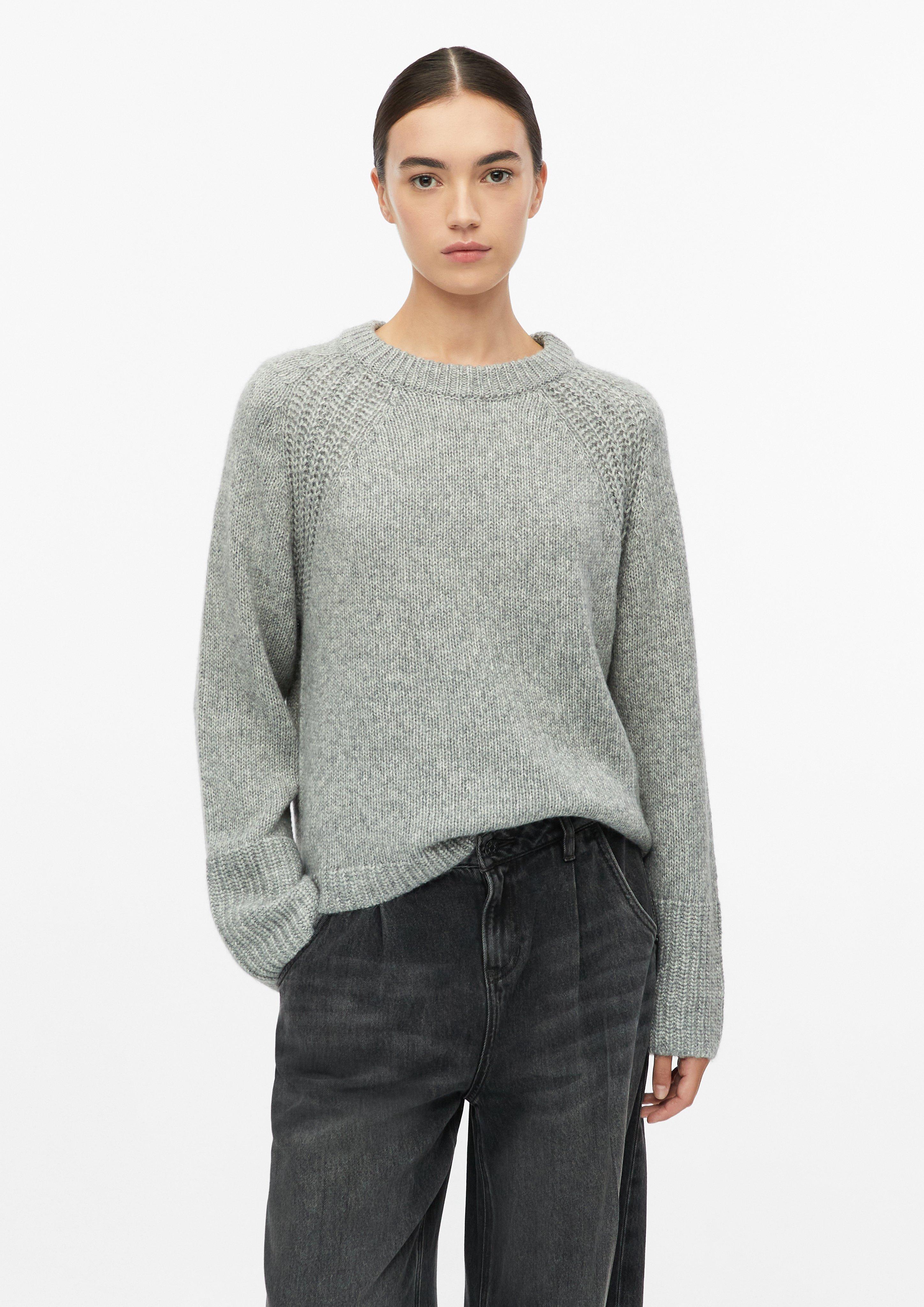 Sweter z dzianiny w kolorze szary od s.Oliver