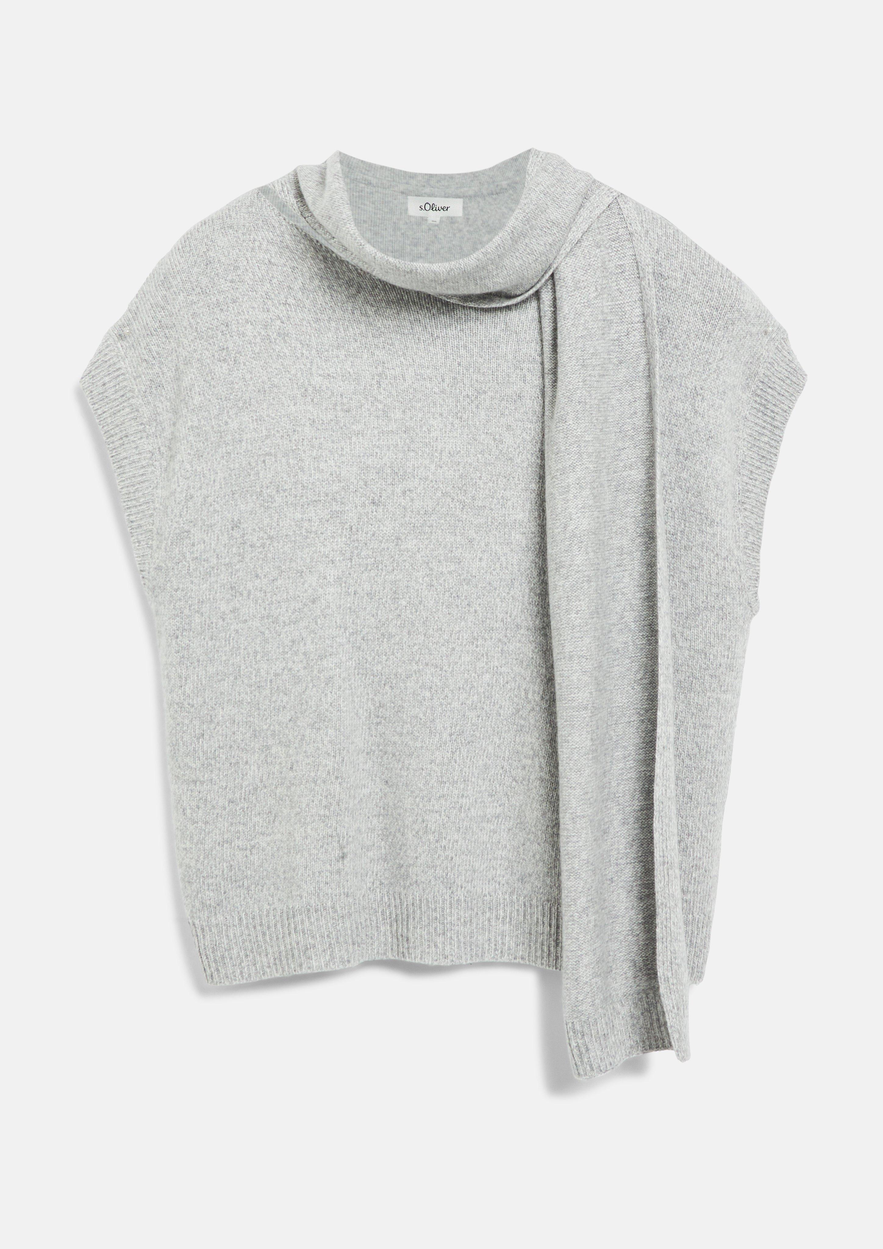 Kobiety Sweter rozpinany w kolorze szary od s.Oliver